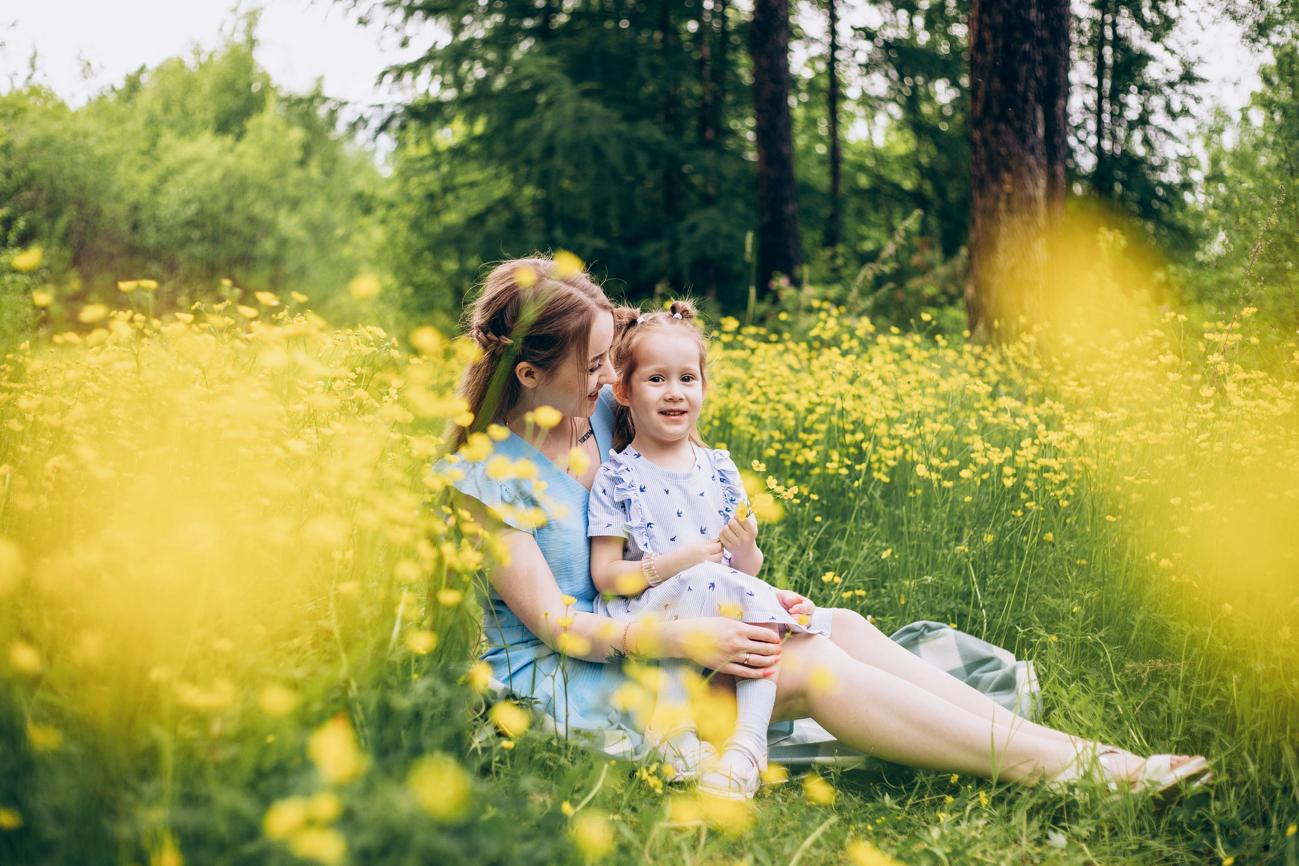 Маша и Алиса. Семейный и детский фотограф город Тында Дарья