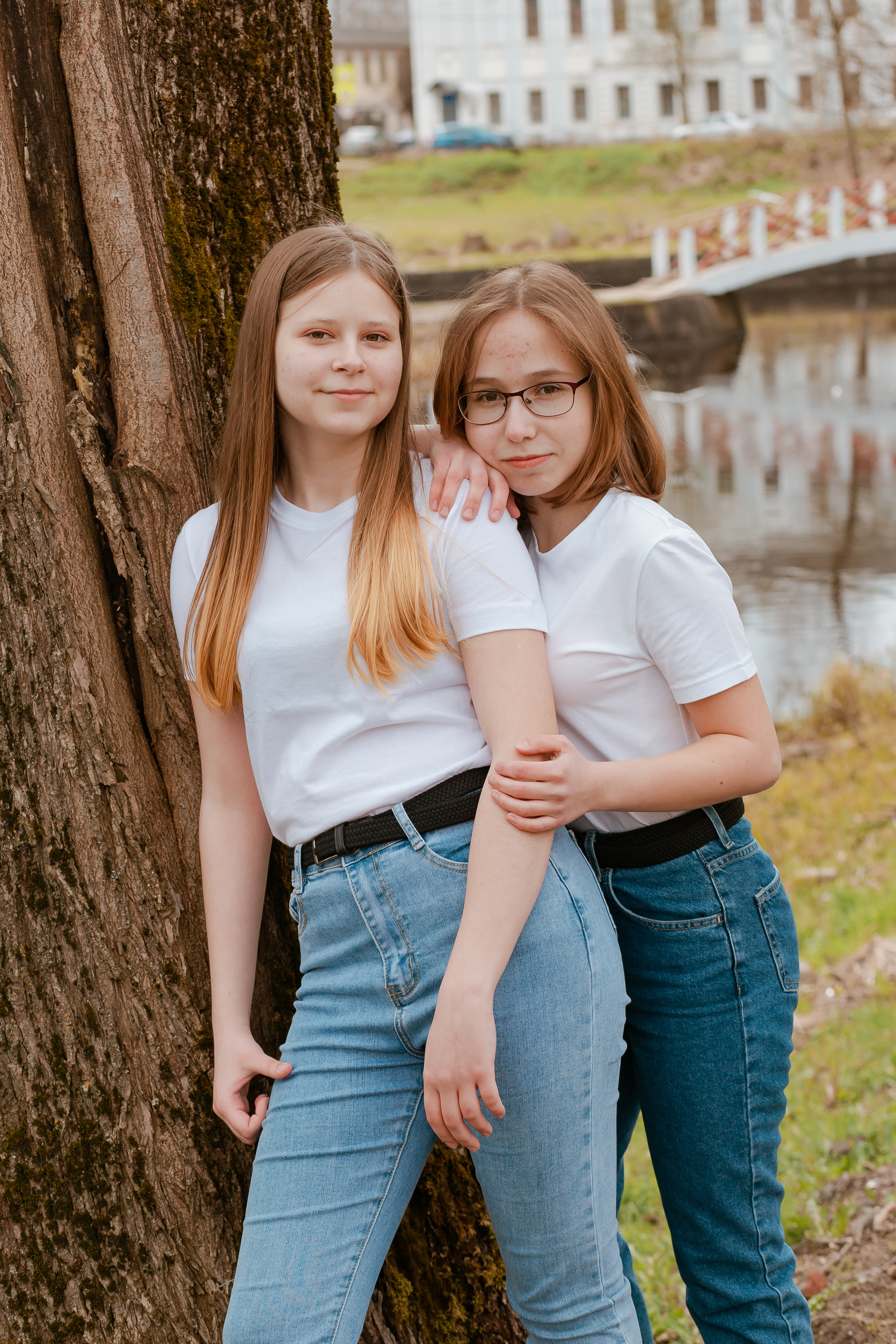 Съемка весной в студии и на улице. Студия выпускных альбомов Остров