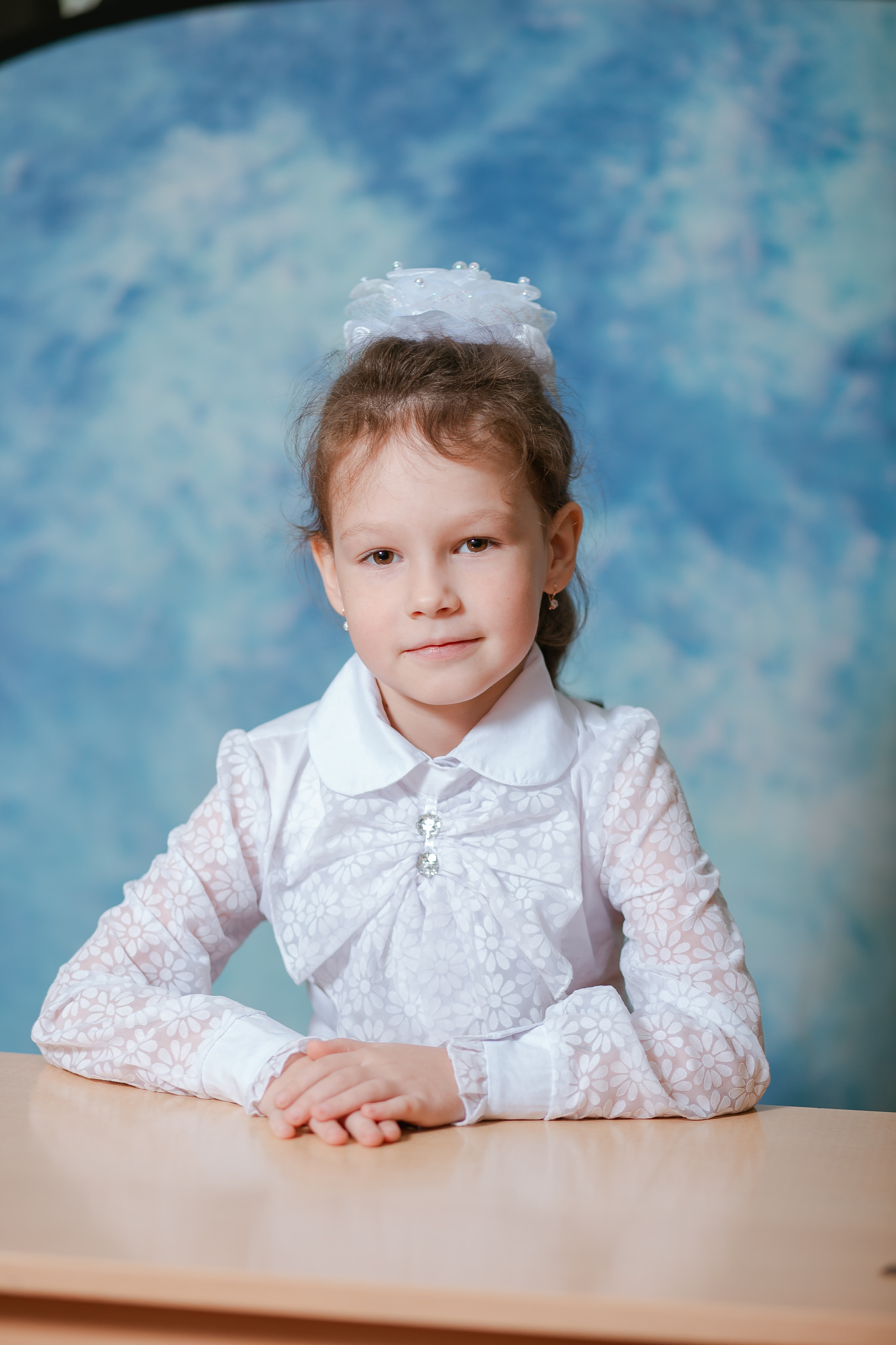 Съёмка первоклассников для буклета. Студия выпускных альбомов Остров