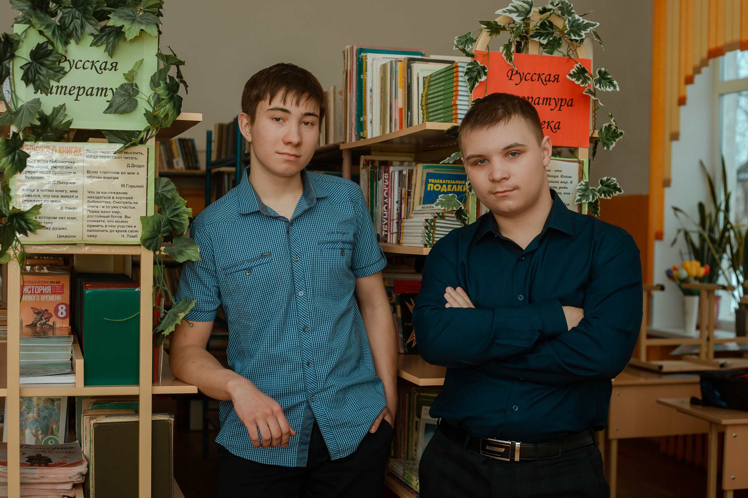 Съёмка в районной школе. Студия выпускных альбомов Остров