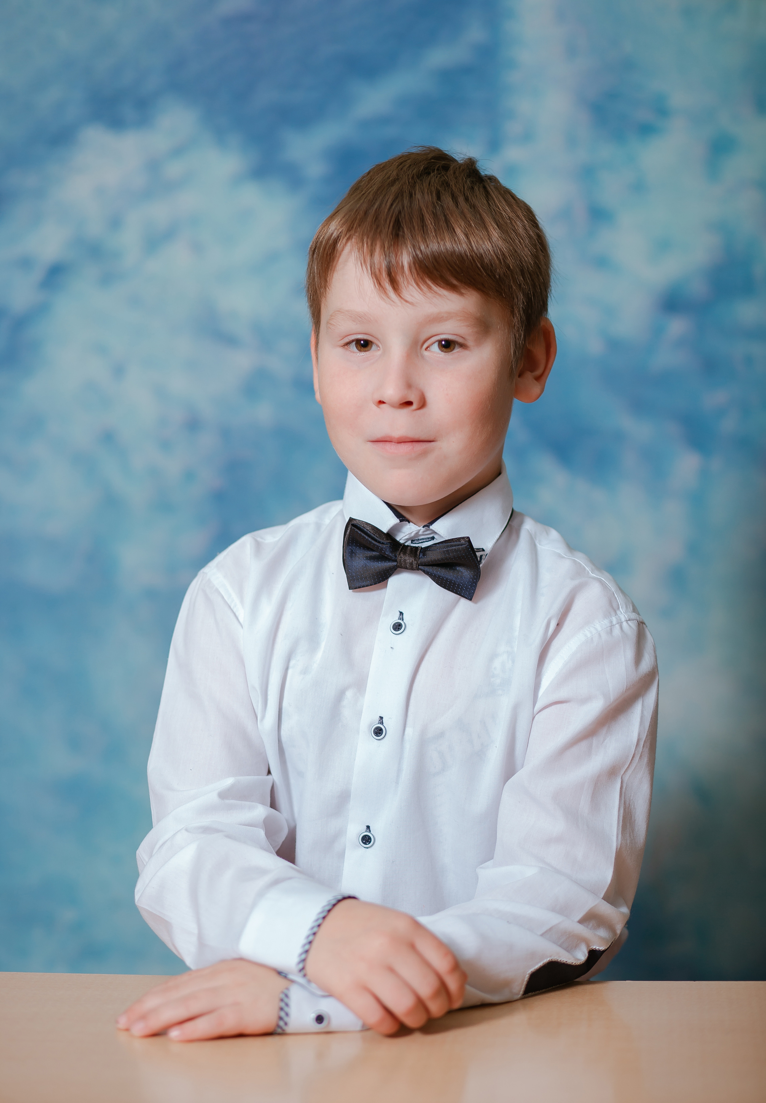 Съёмка первоклассников для буклета. Студия выпускных альбомов Остров