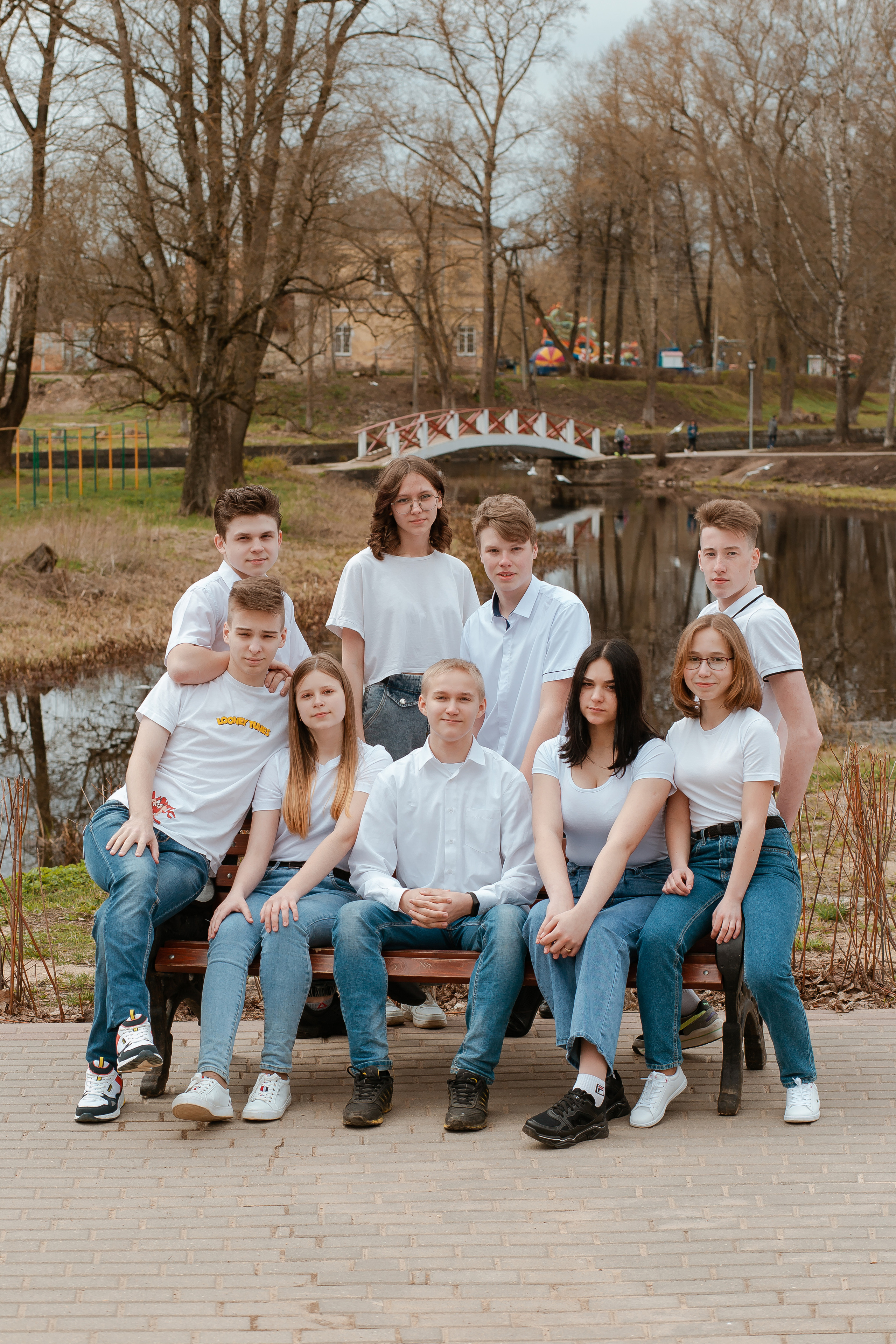 Съемка весной в студии и на улице. Студия выпускных альбомов Остров