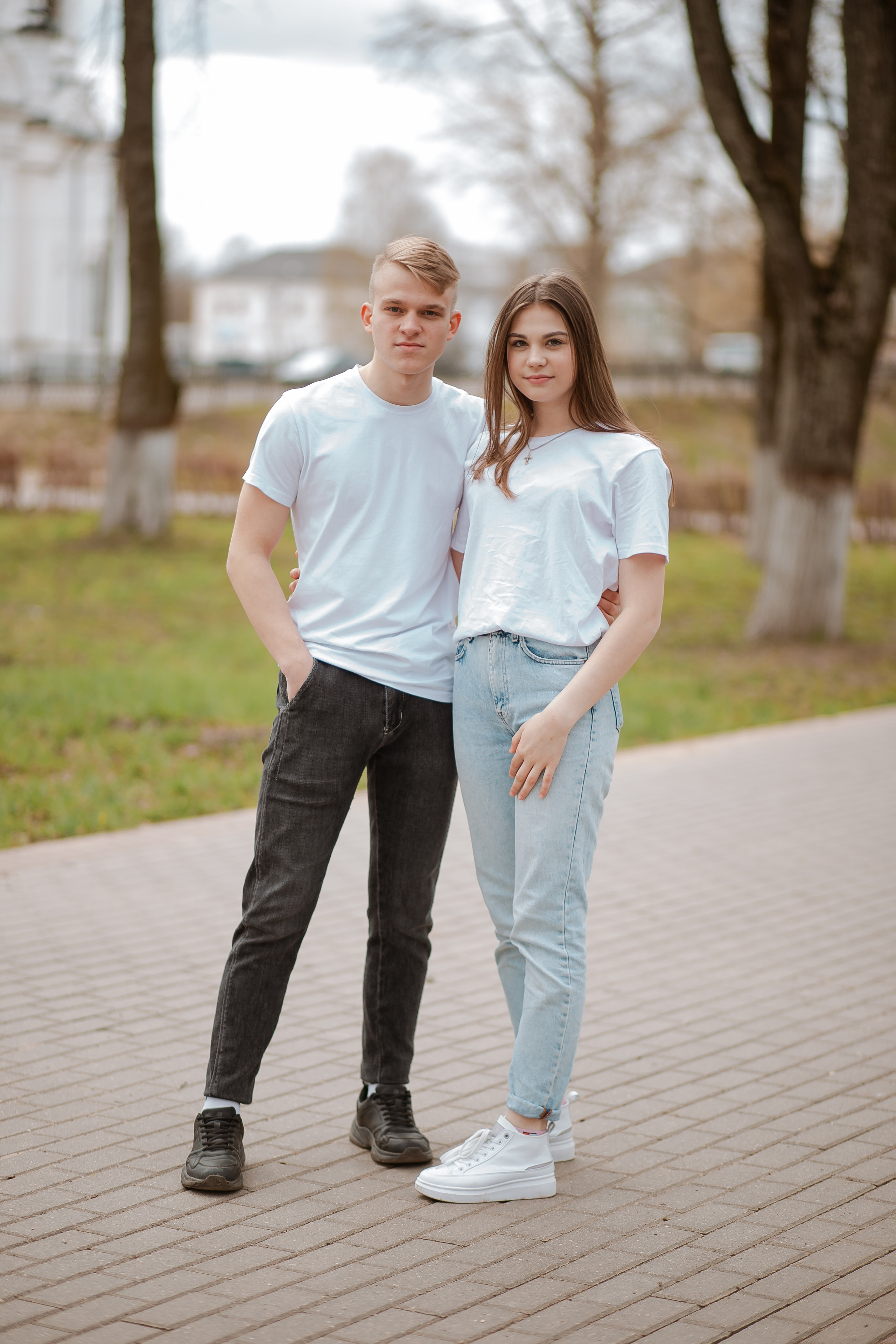 Съемка весной в студии и на улице. Студия выпускных альбомов Остров