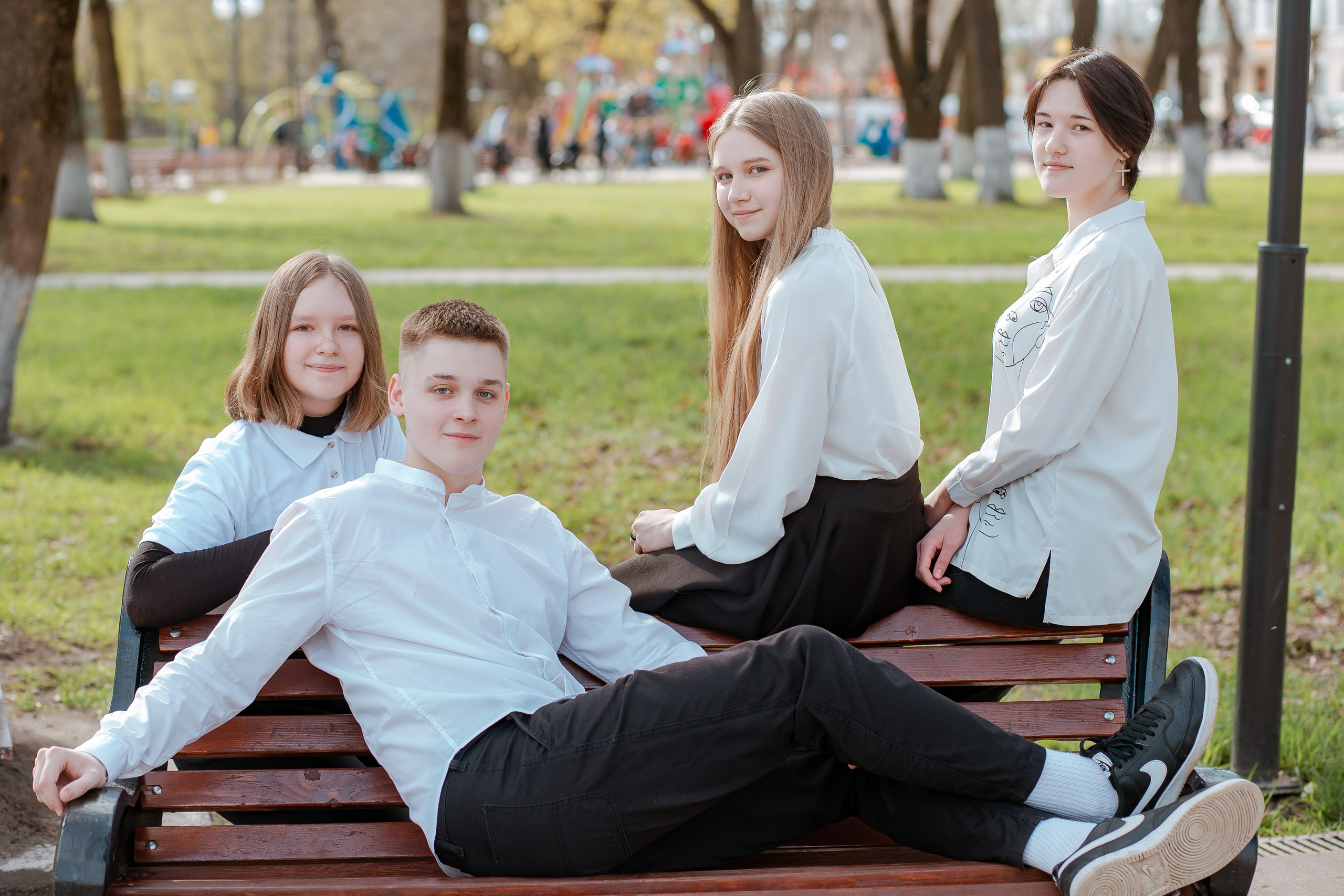 Съёмка для выпускного журнала «в стиле». Студия выпускных альбомов Остров