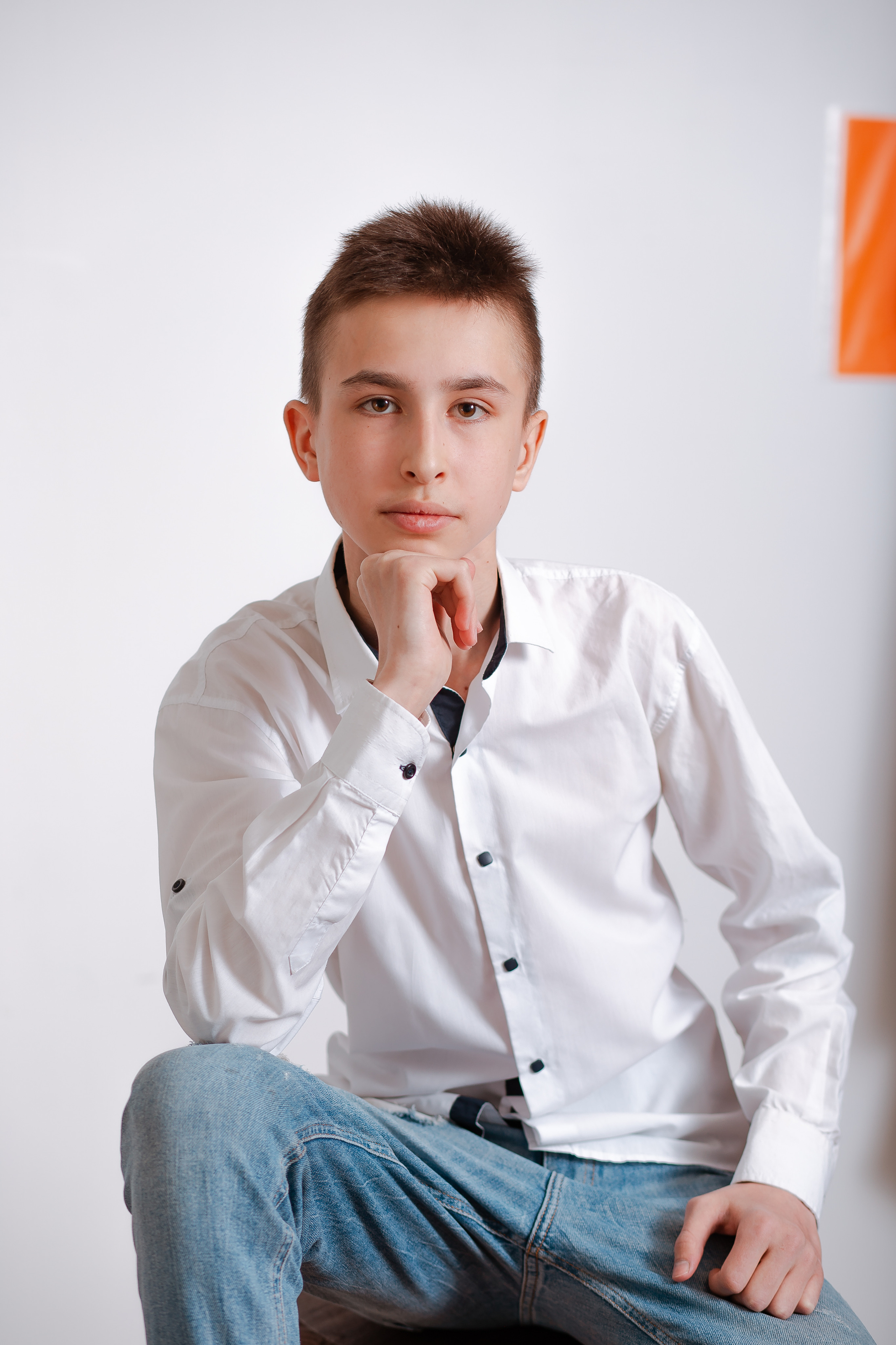 Съемка весной в студии и на улице. Студия выпускных альбомов Остров