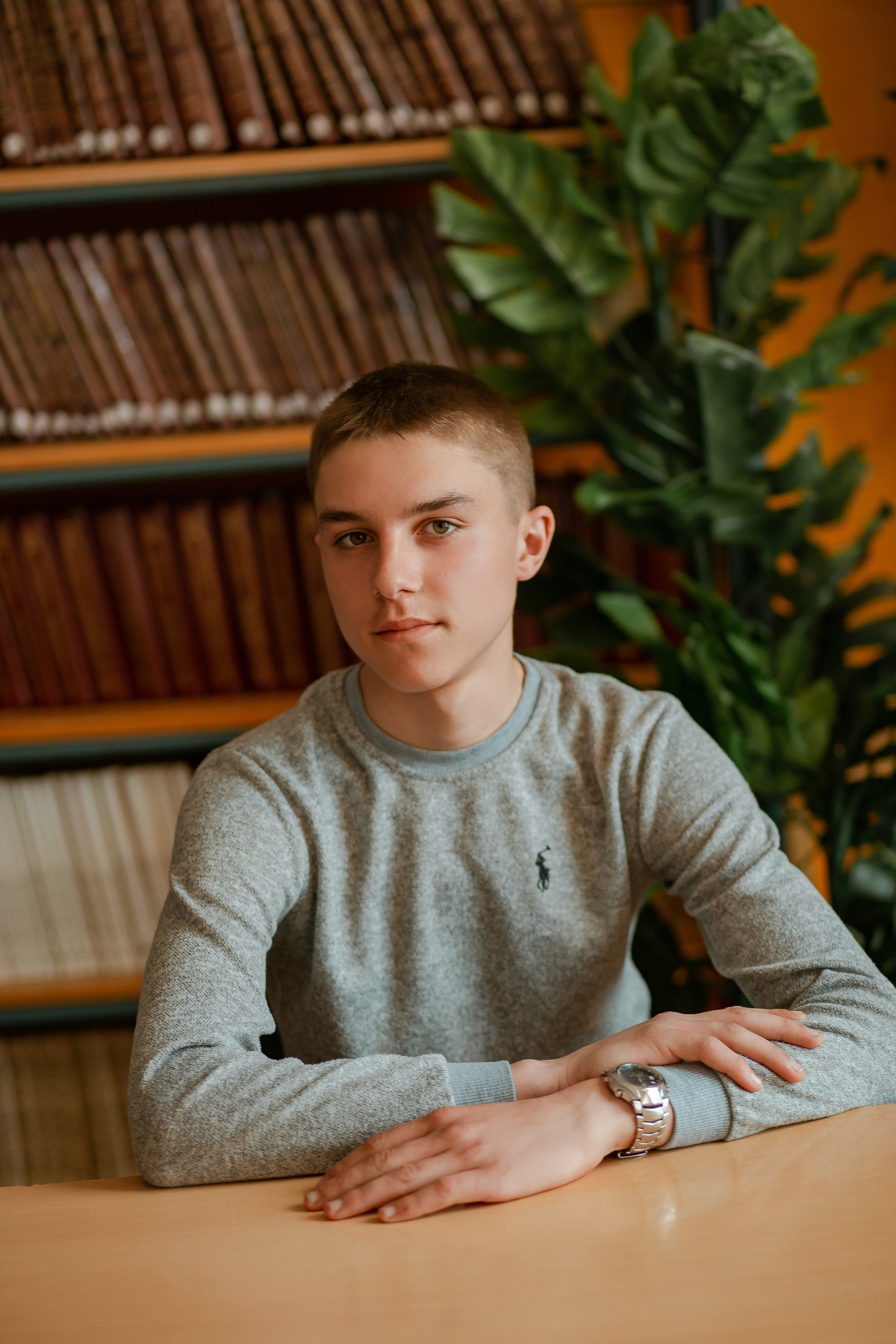 Съёмка в районной школе. Студия выпускных альбомов Остров