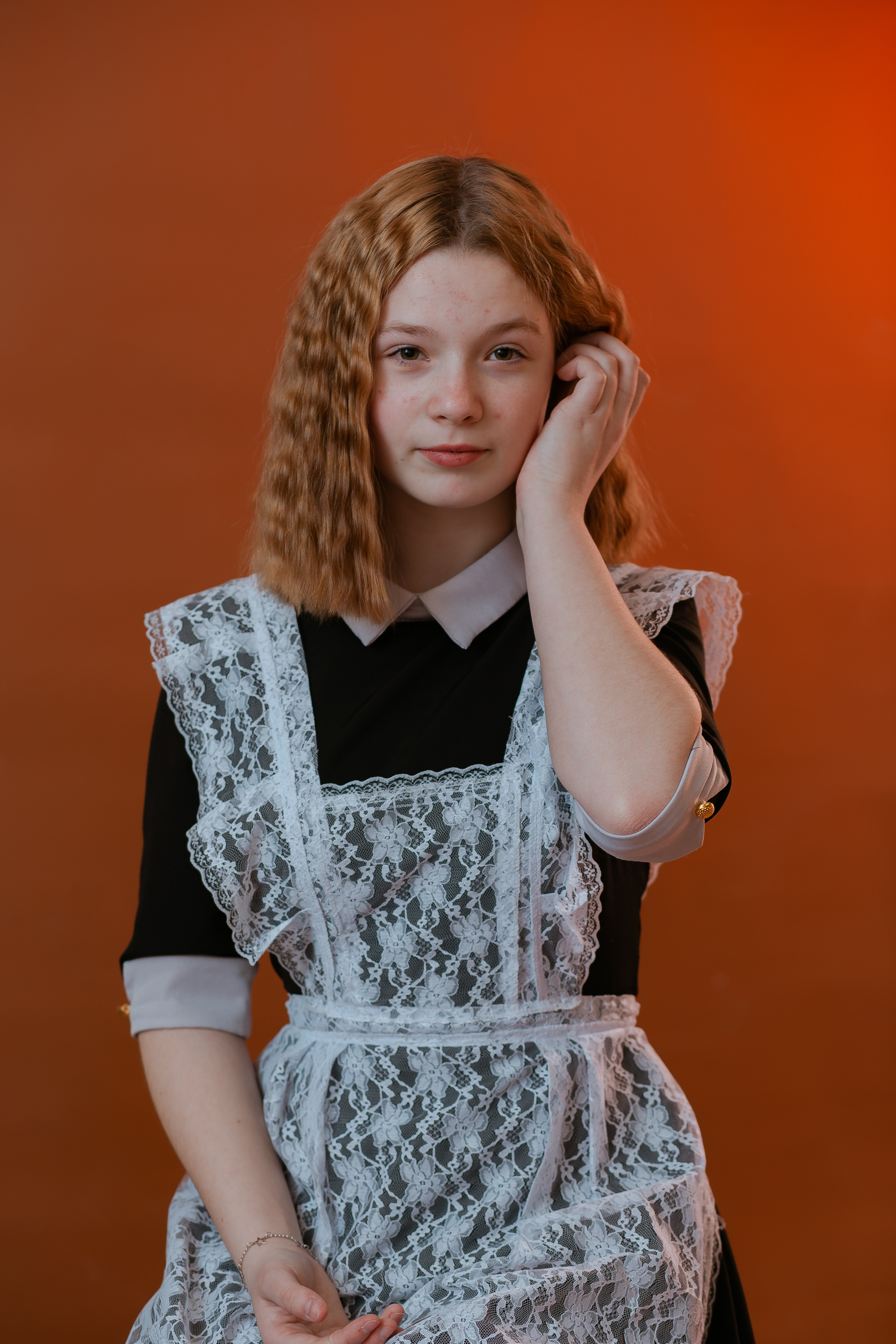 Студийная съемка выпускников для журнала. Студия выпускных альбомов Остров