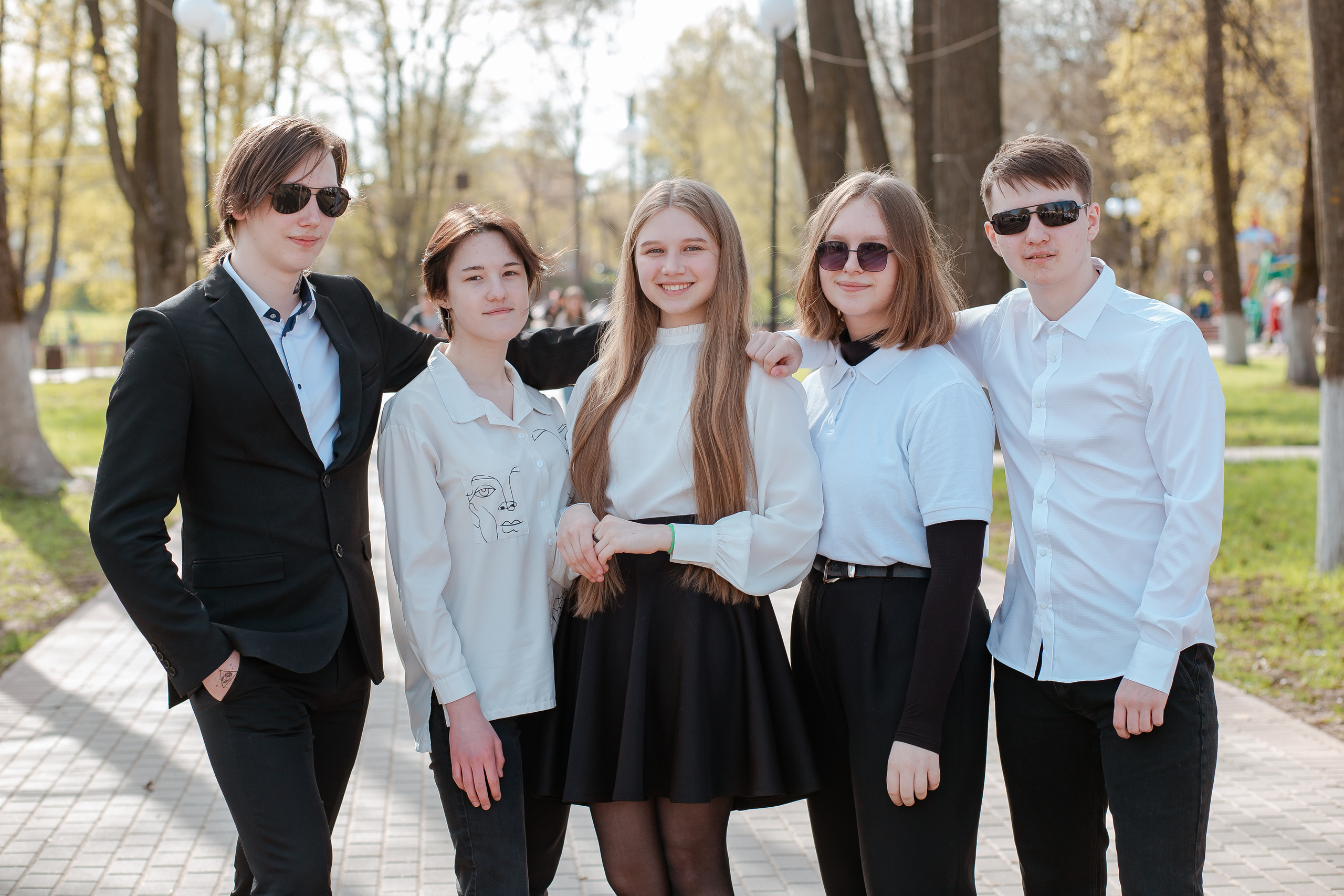 Съёмка для выпускного журнала «в стиле». Студия выпускных альбомов Остров