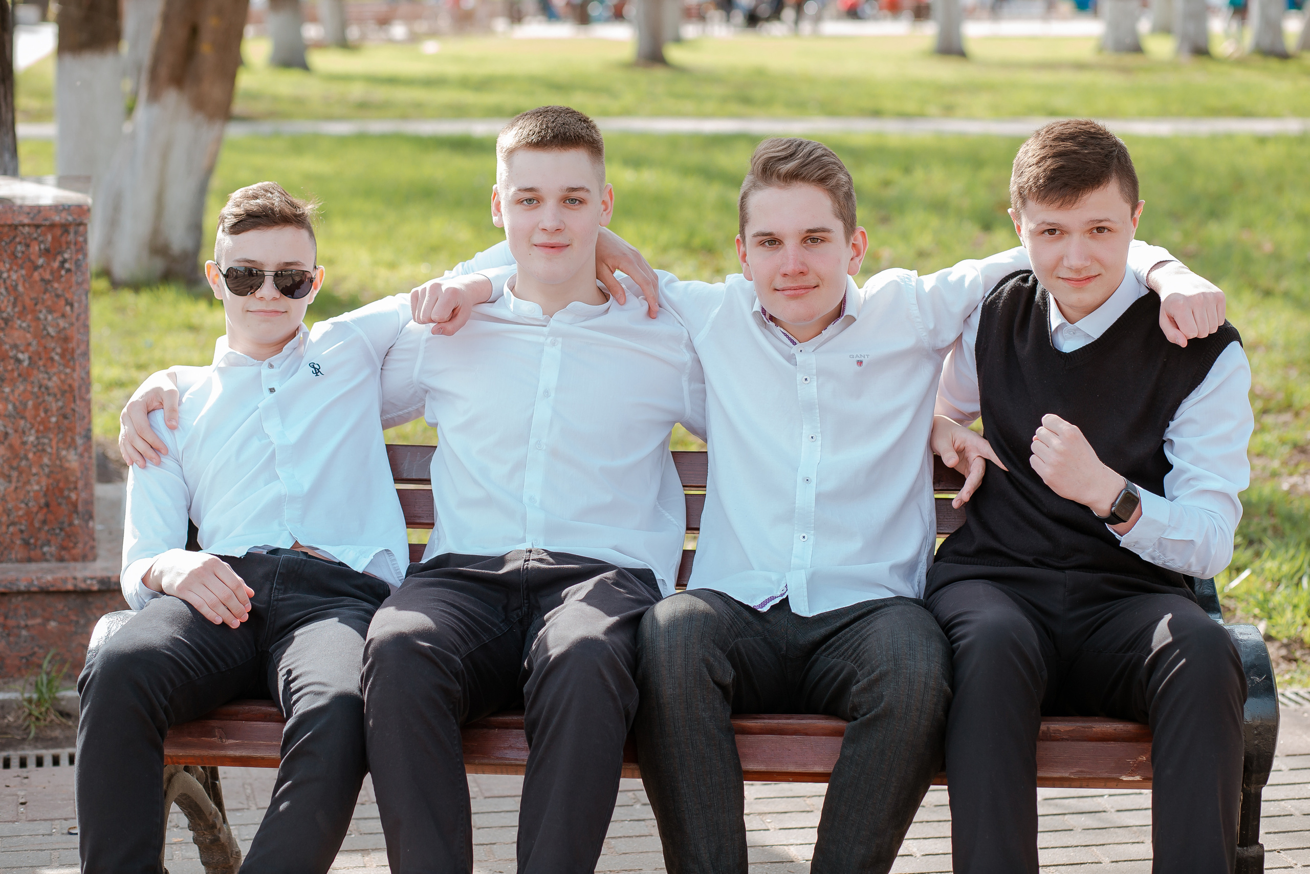 Съёмка для выпускного журнала «в стиле». Студия выпускных альбомов Остров