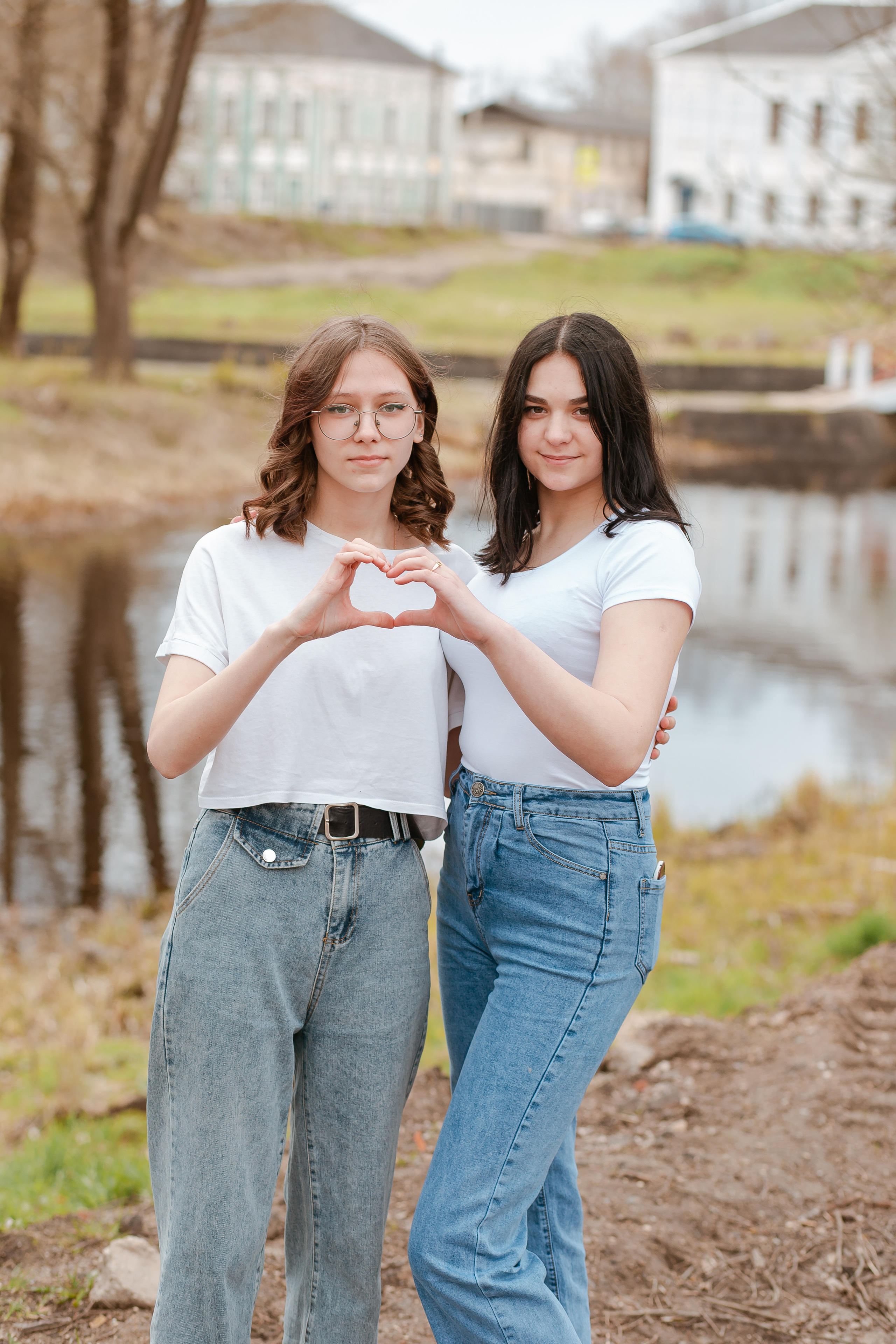 Съемка весной в студии и на улице. Студия выпускных альбомов Остров