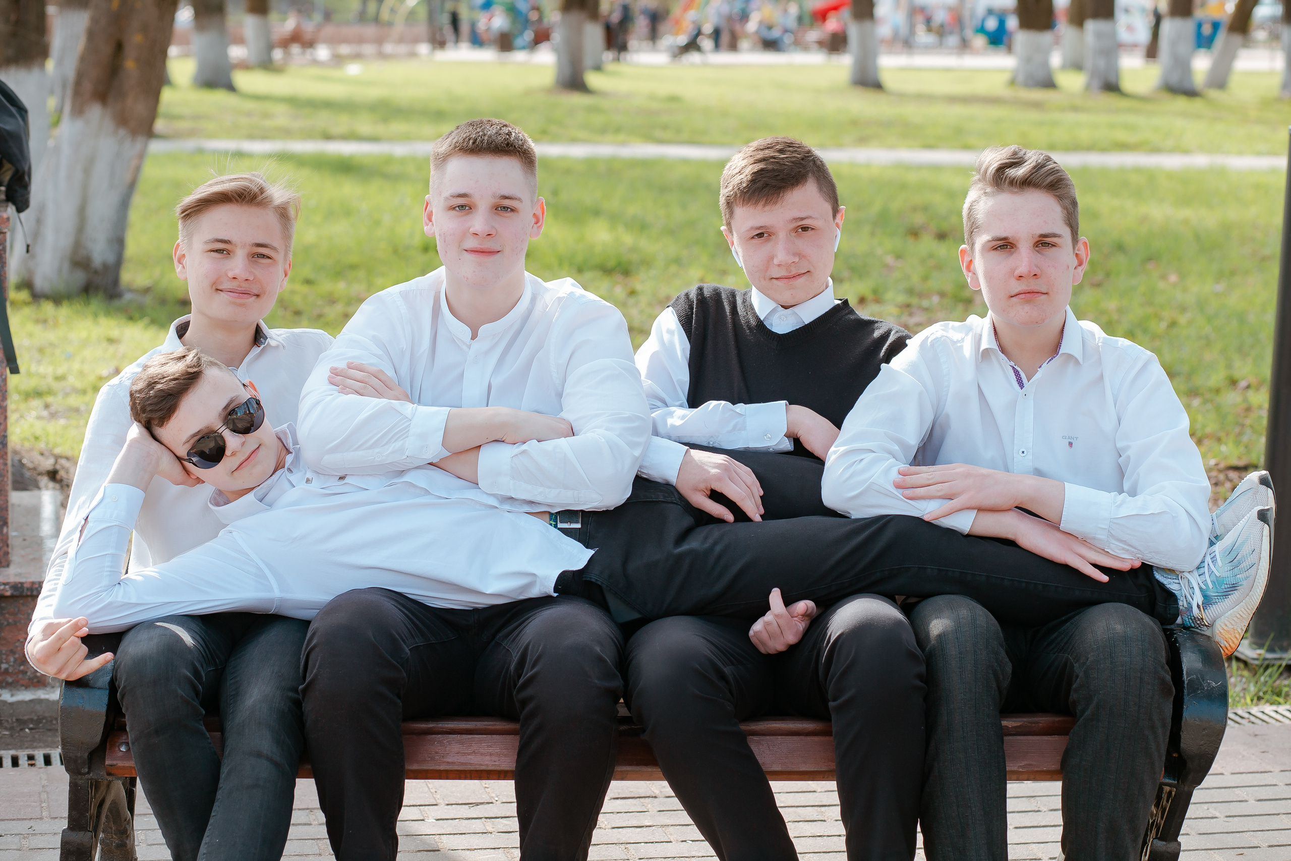 Съёмка для выпускного журнала «в стиле». Студия выпускных альбомов Остров