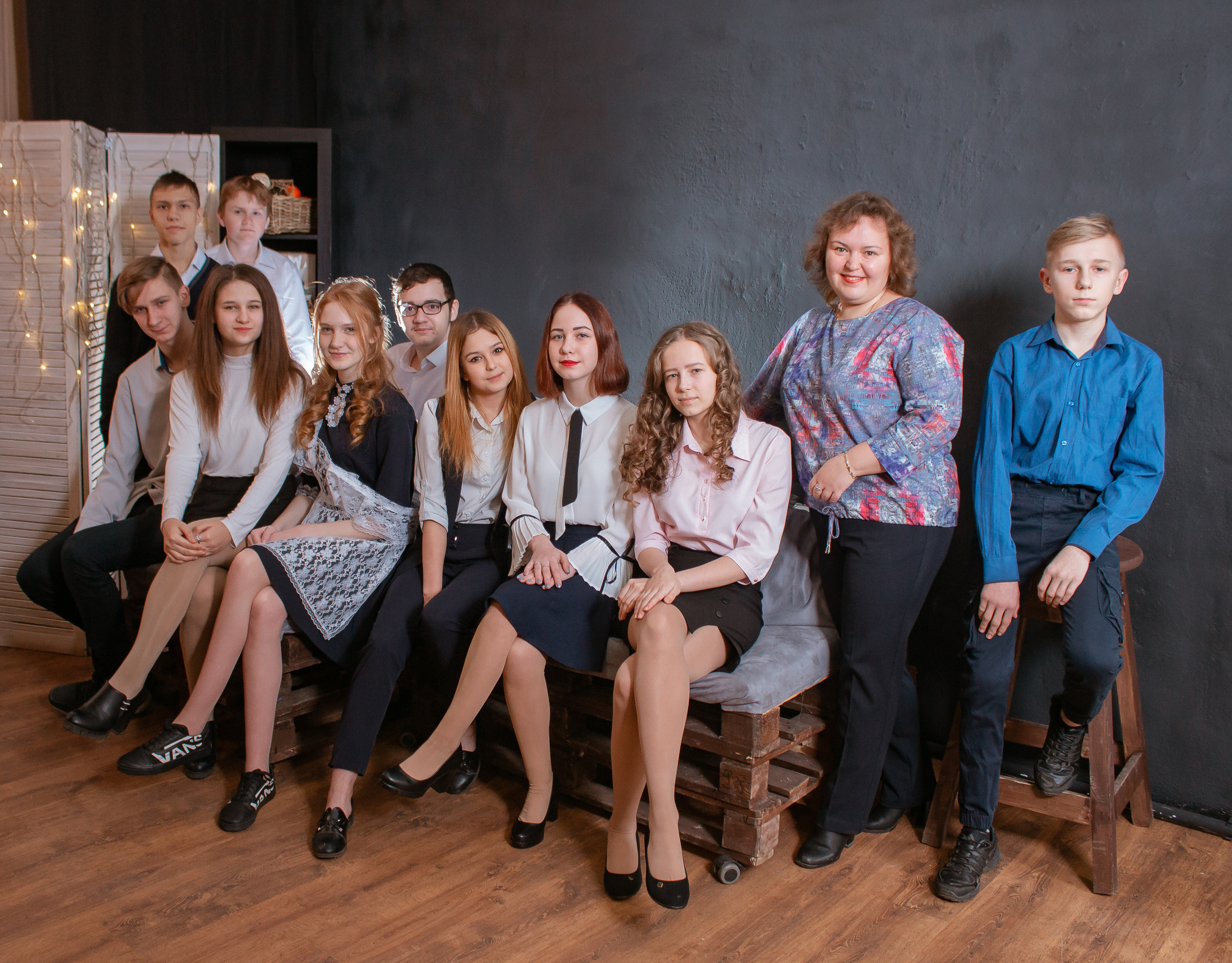 Студийная съемка для выпускного диплома. Студия выпускных альбомов Остров