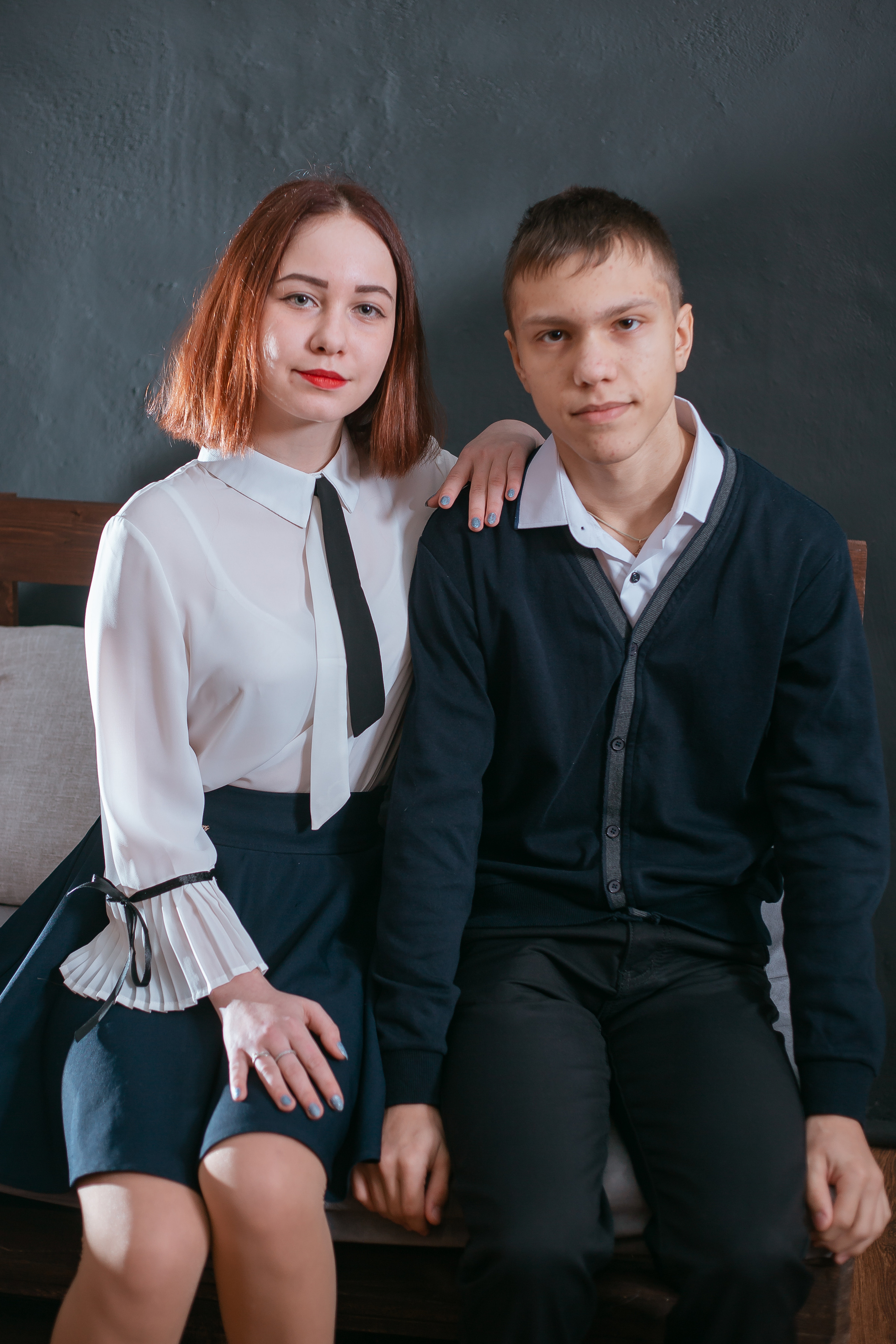 Студийная съемка для выпускного диплома. Студия выпускных альбомов Остров