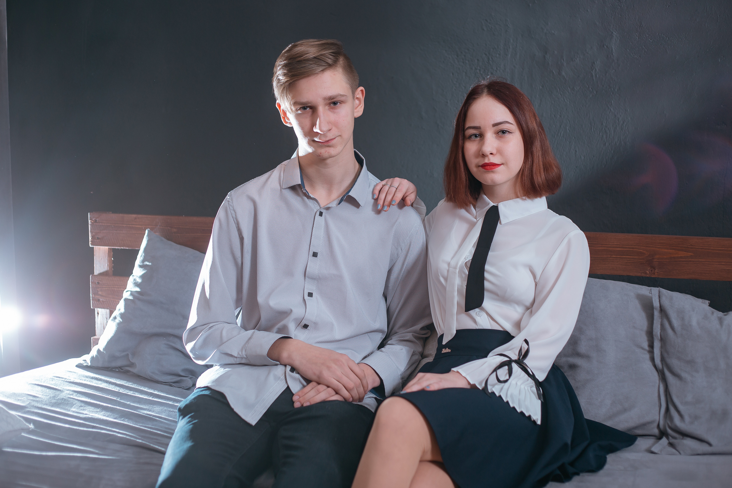 Студийная съемка для выпускного диплома. Студия выпускных альбомов Остров