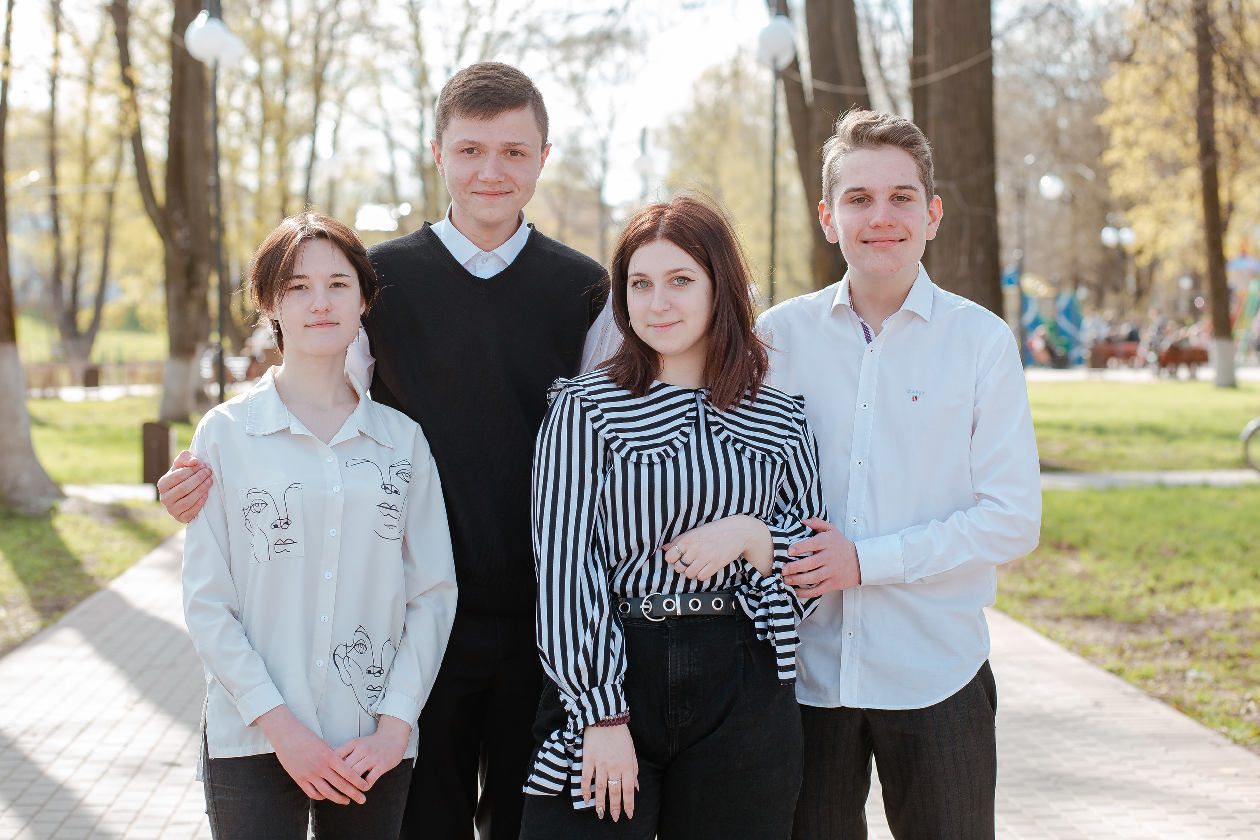 Съёмка для выпускного журнала «в стиле». Студия выпускных альбомов Остров