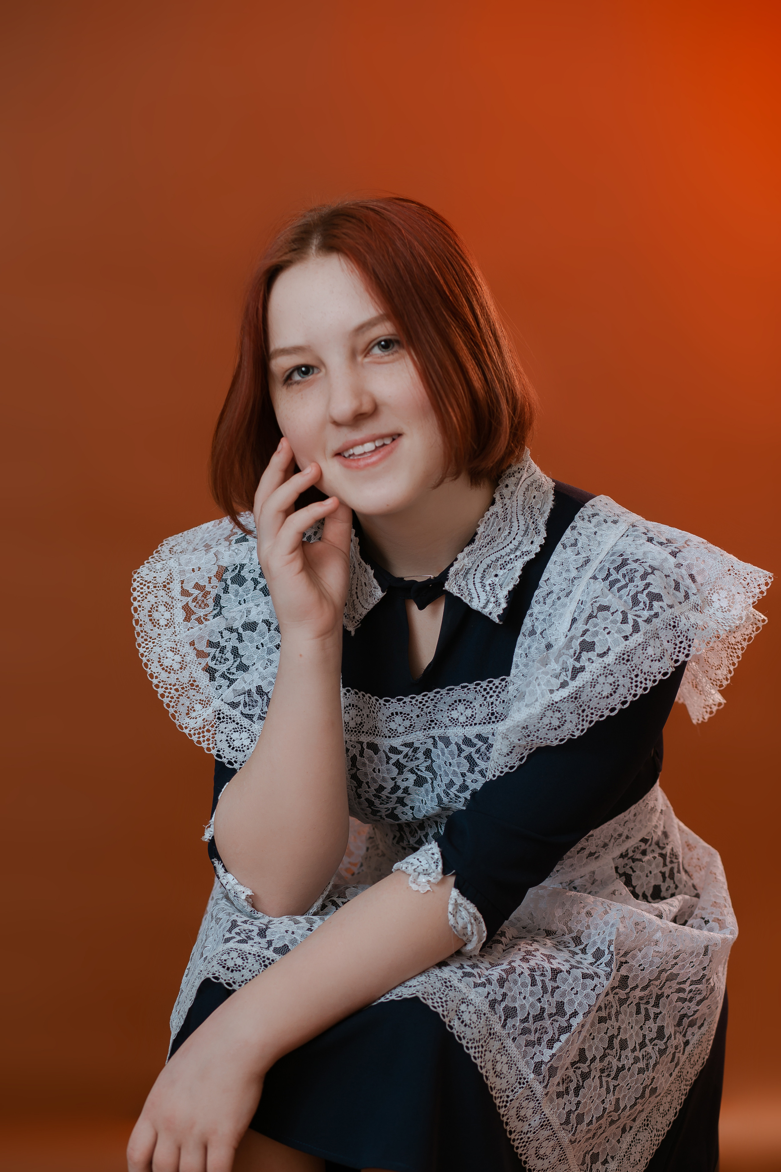 Студийная съемка выпускников для журнала. Студия выпускных альбомов Остров