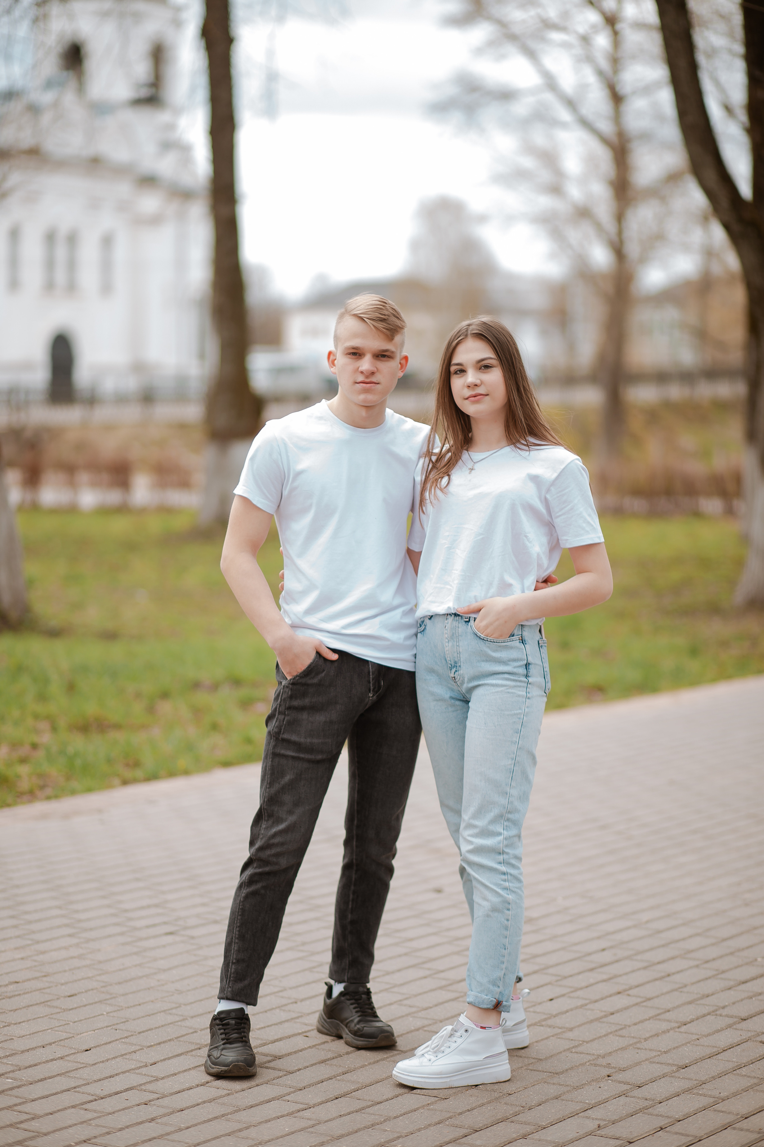 Съемка весной в студии и на улице. Студия выпускных альбомов Остров