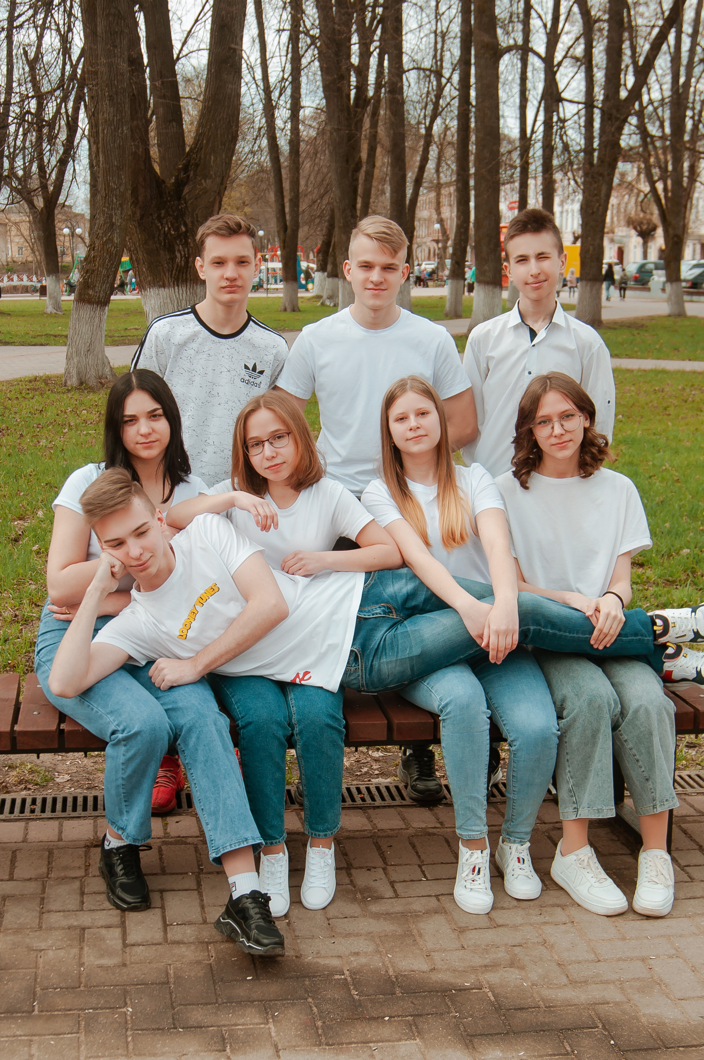 Съемка весной в студии и на улице. Студия выпускных альбомов Остров