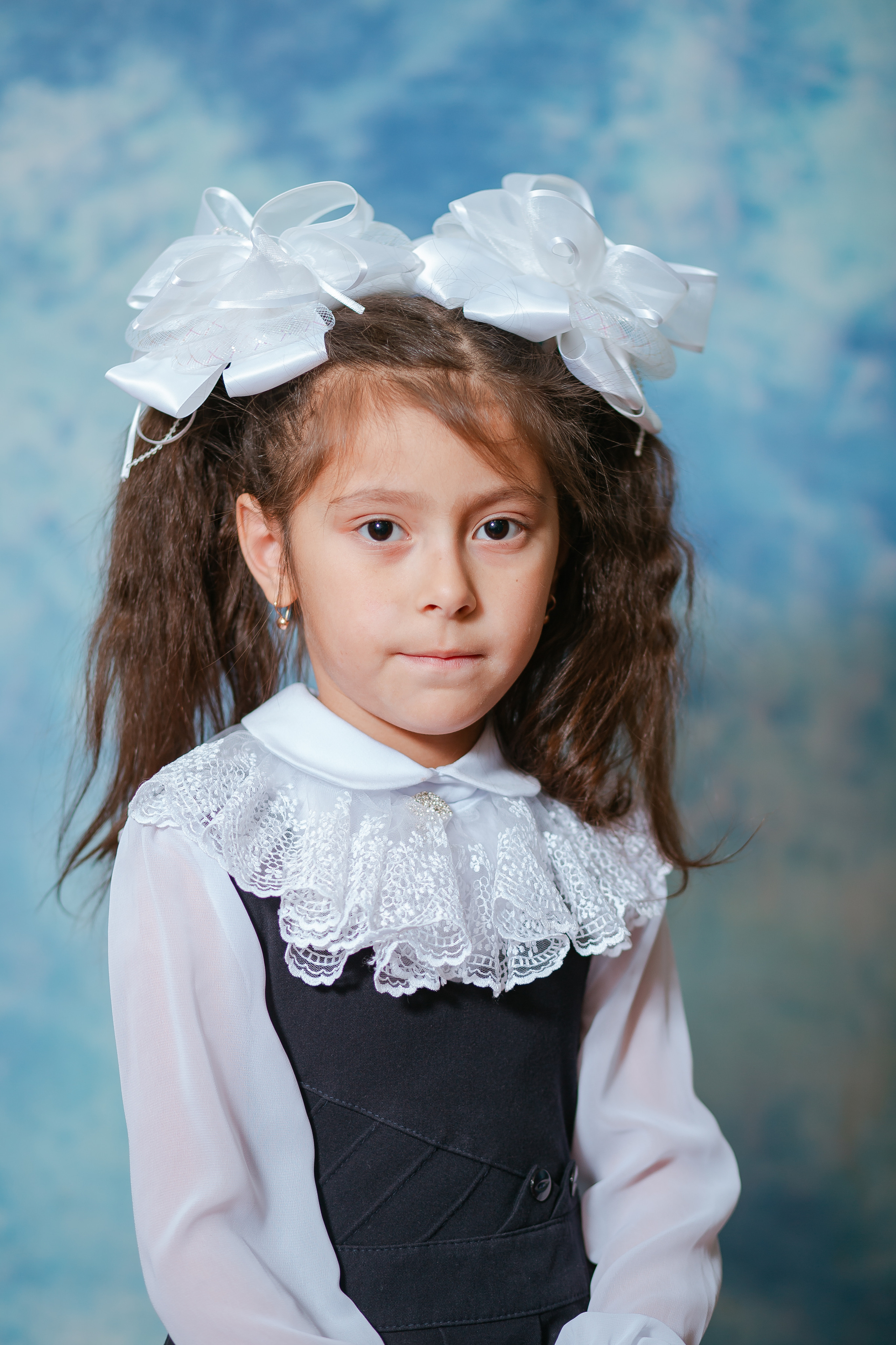 Съёмка первоклассников для буклета. Студия выпускных альбомов Остров