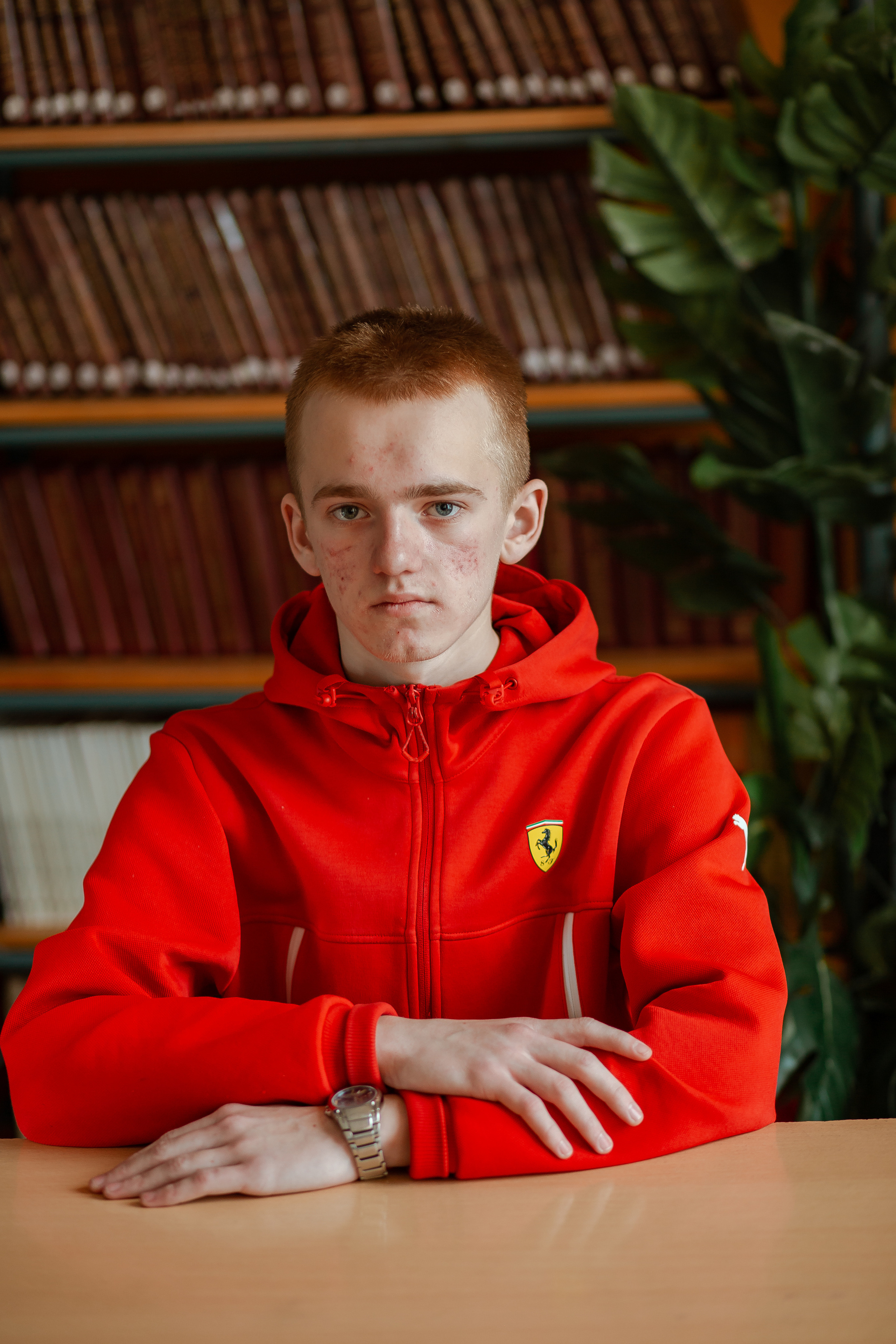 Съёмка в районной школе. Студия выпускных альбомов Остров