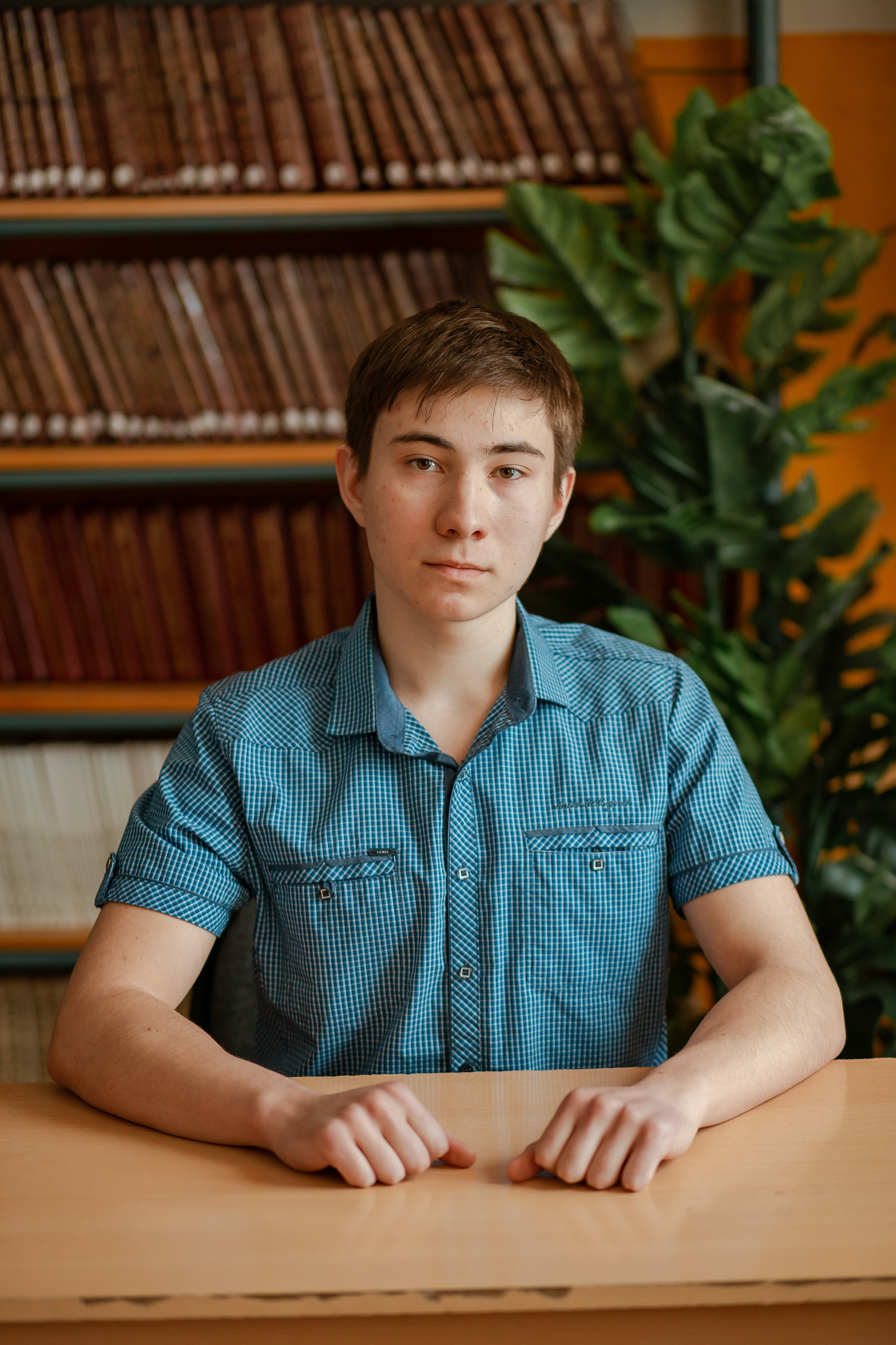 Съёмка в районной школе. Студия выпускных альбомов Остров