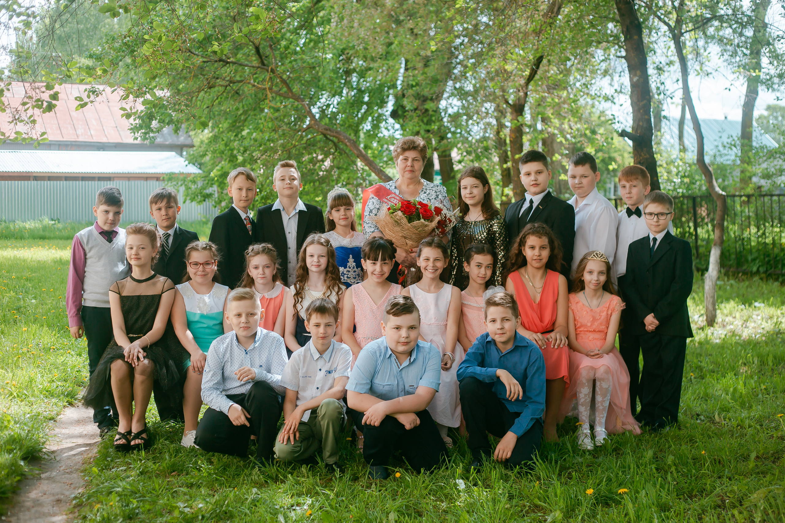 Фотосессия для выпускников 4 класса. Студия выпускных альбомов Остров