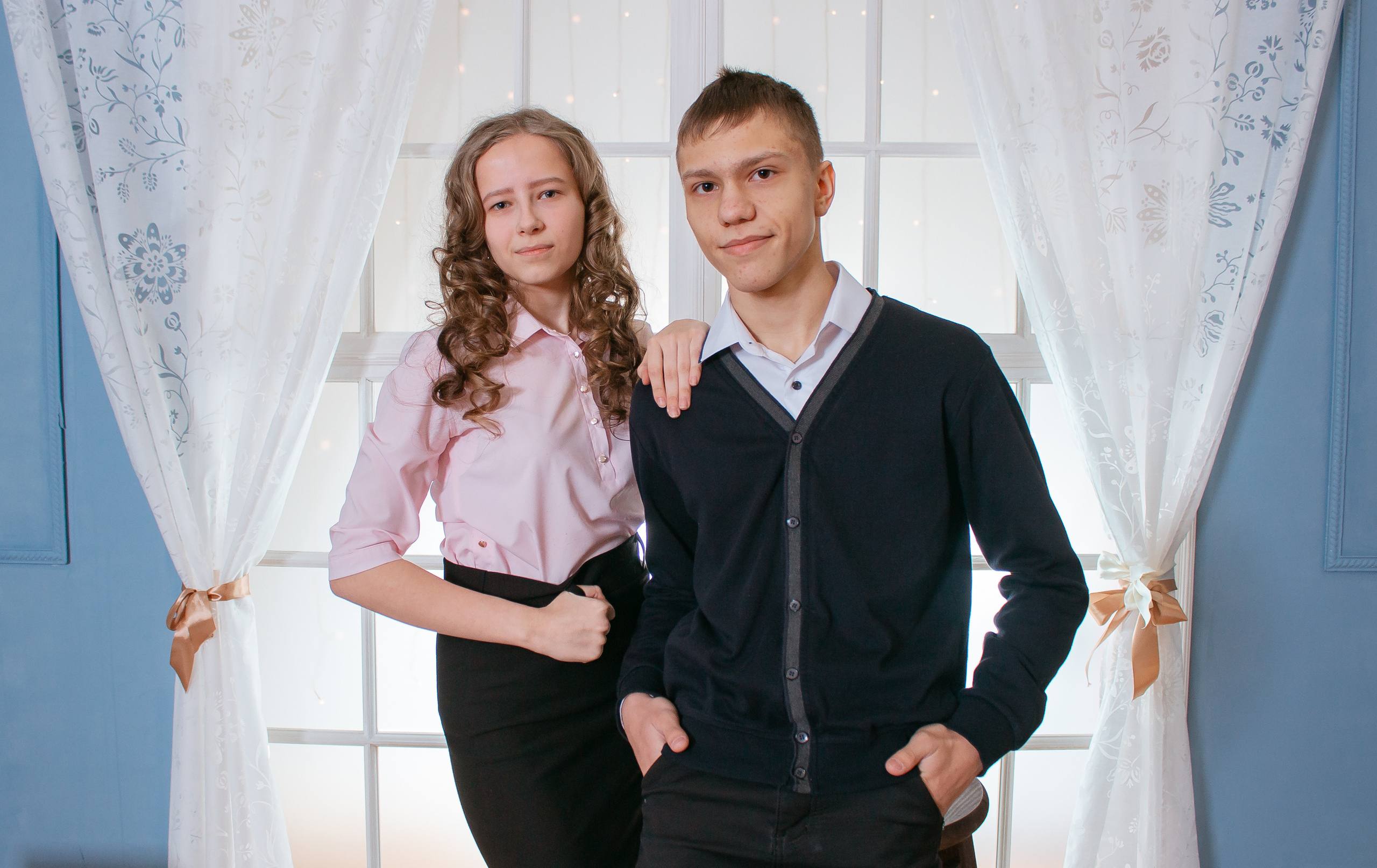 Студийная съемка для выпускного диплома. Студия выпускных альбомов Остров