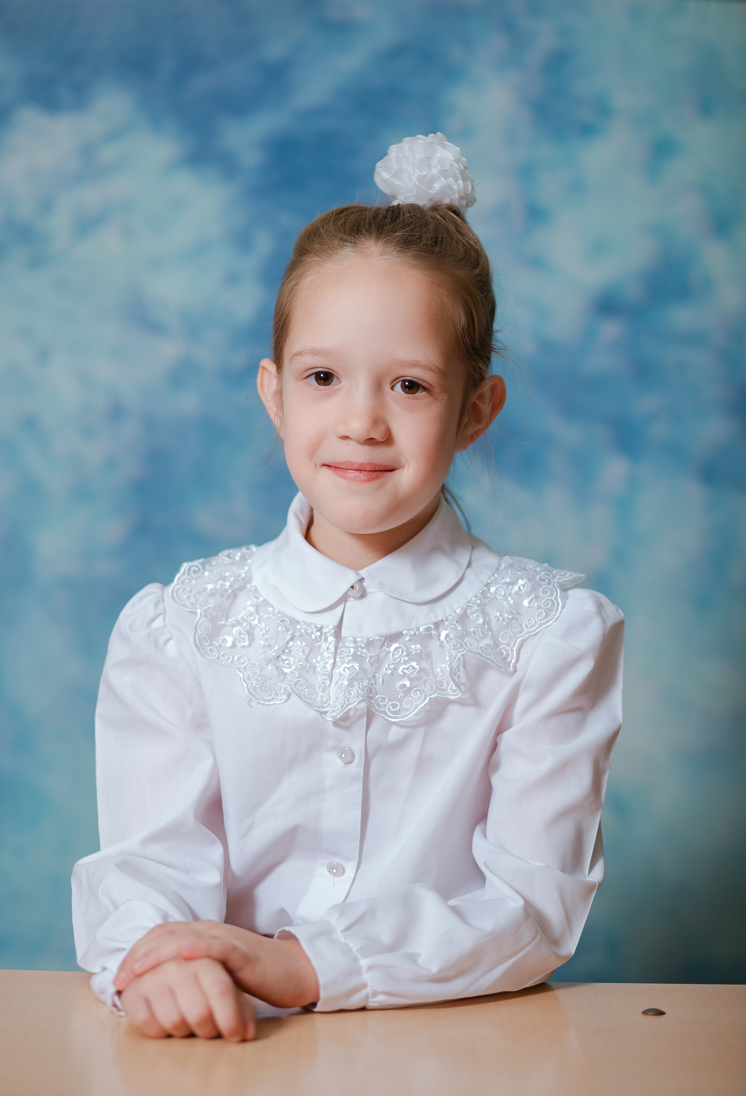 Съёмка первоклассников для буклета. Студия выпускных альбомов Остров