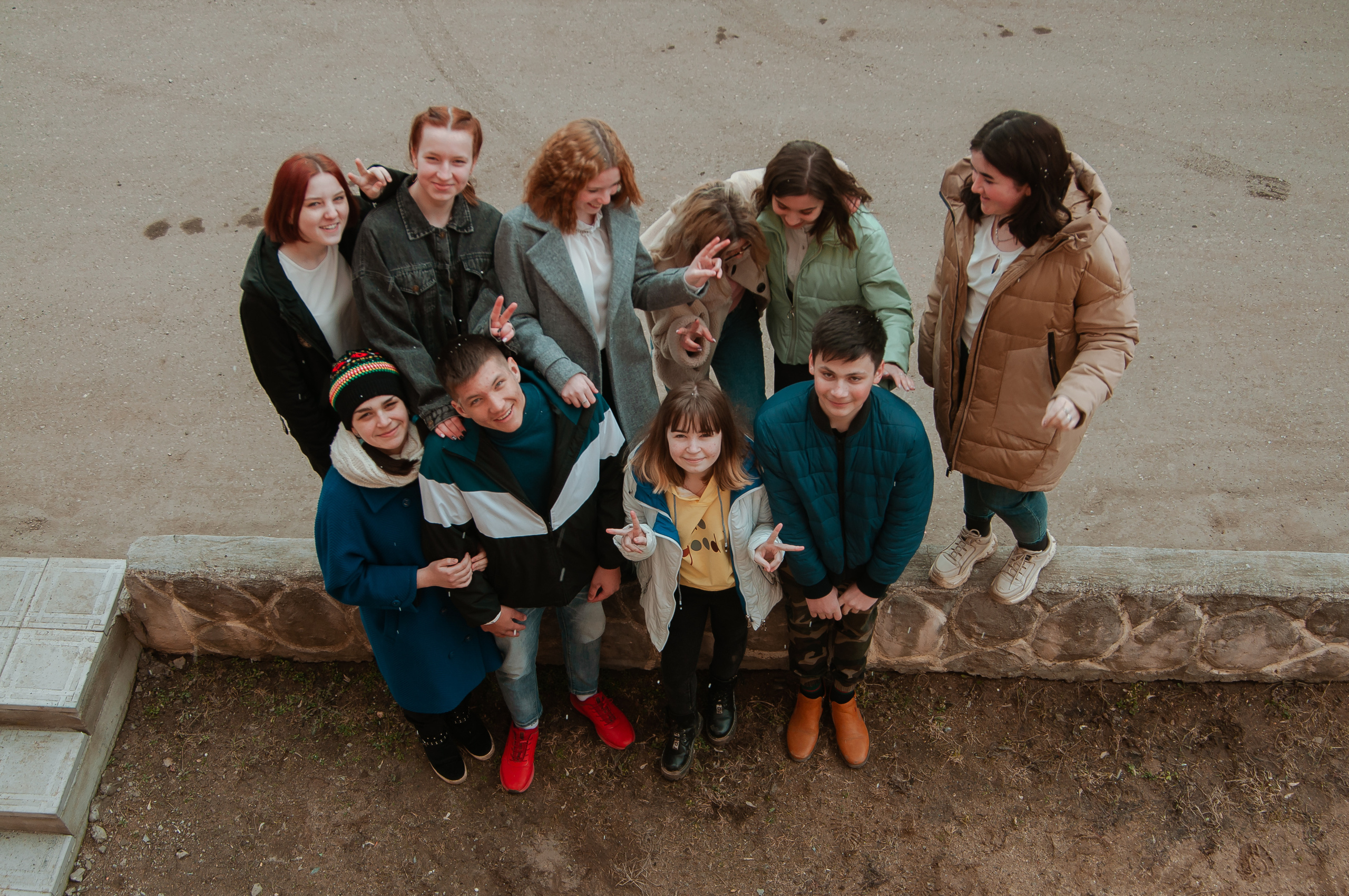 Студийная съемка выпускников для журнала. Студия выпускных альбомов Остров