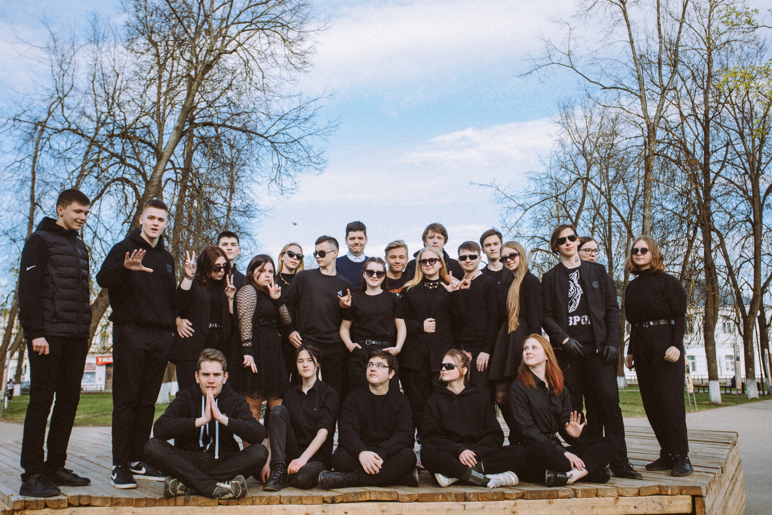 Съёмка для выпускного журнала «в стиле». Студия выпускных альбомов Остров