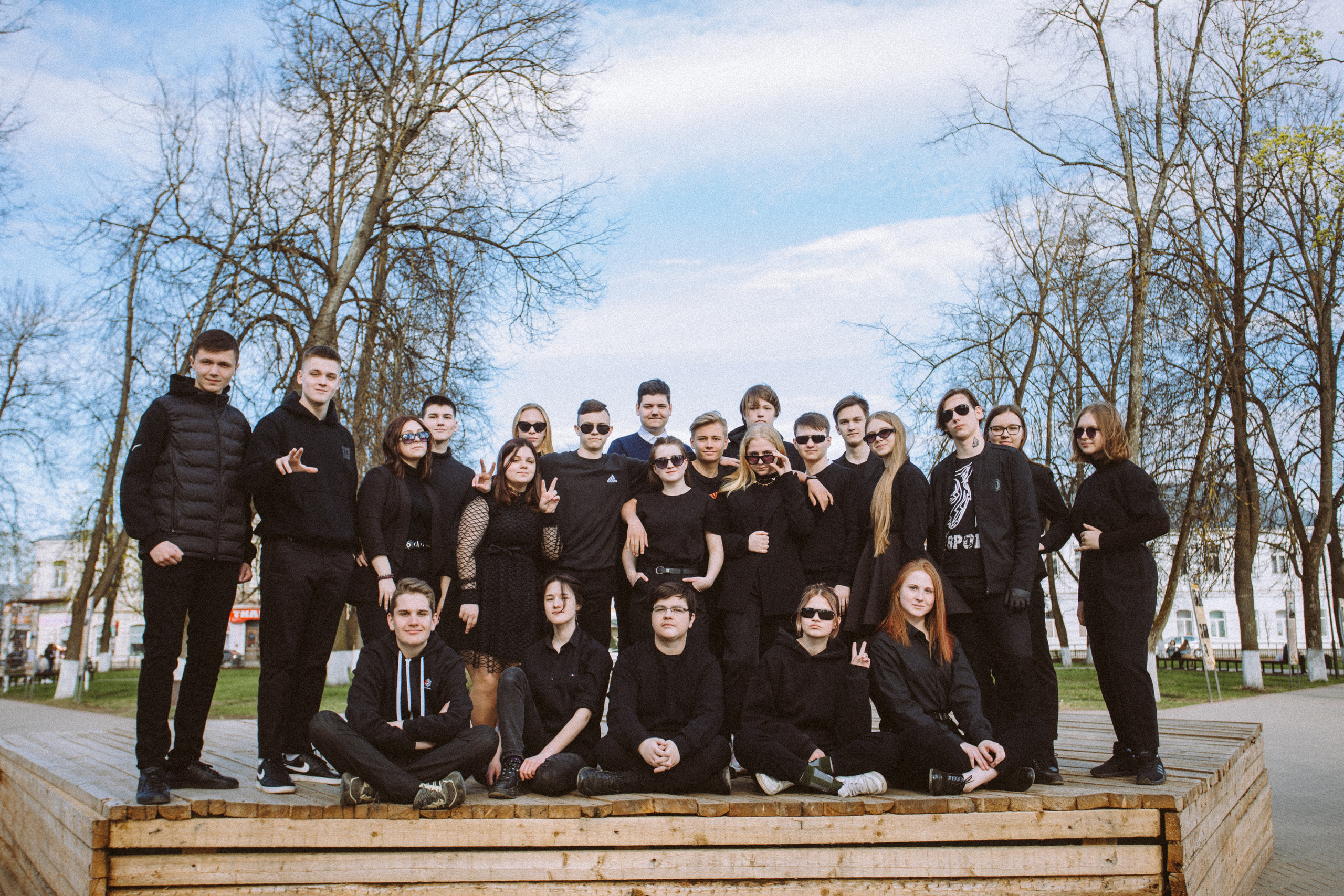 Съёмка для выпускного журнала «в стиле». Студия выпускных альбомов Остров