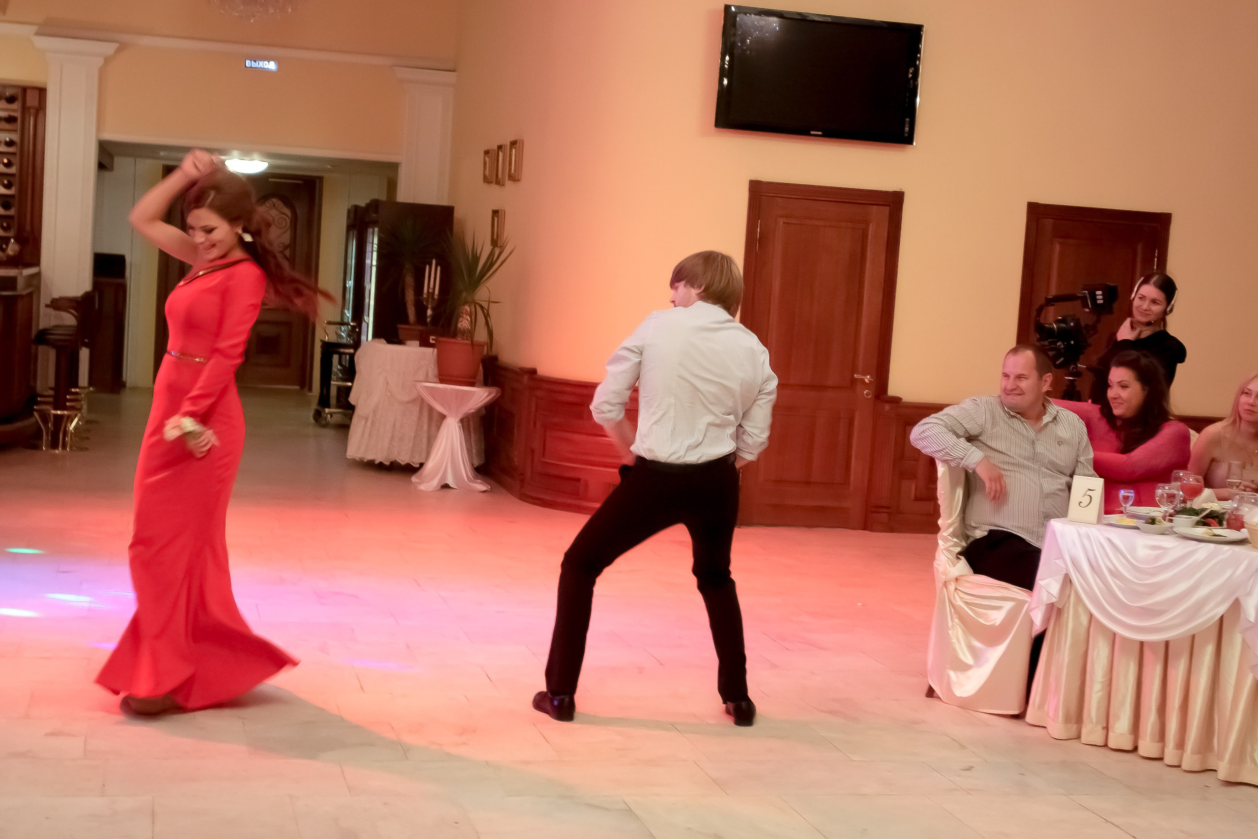 Банкет/Banquet. Максим Матвийченко и Виктория Басова профессионалы своего дела