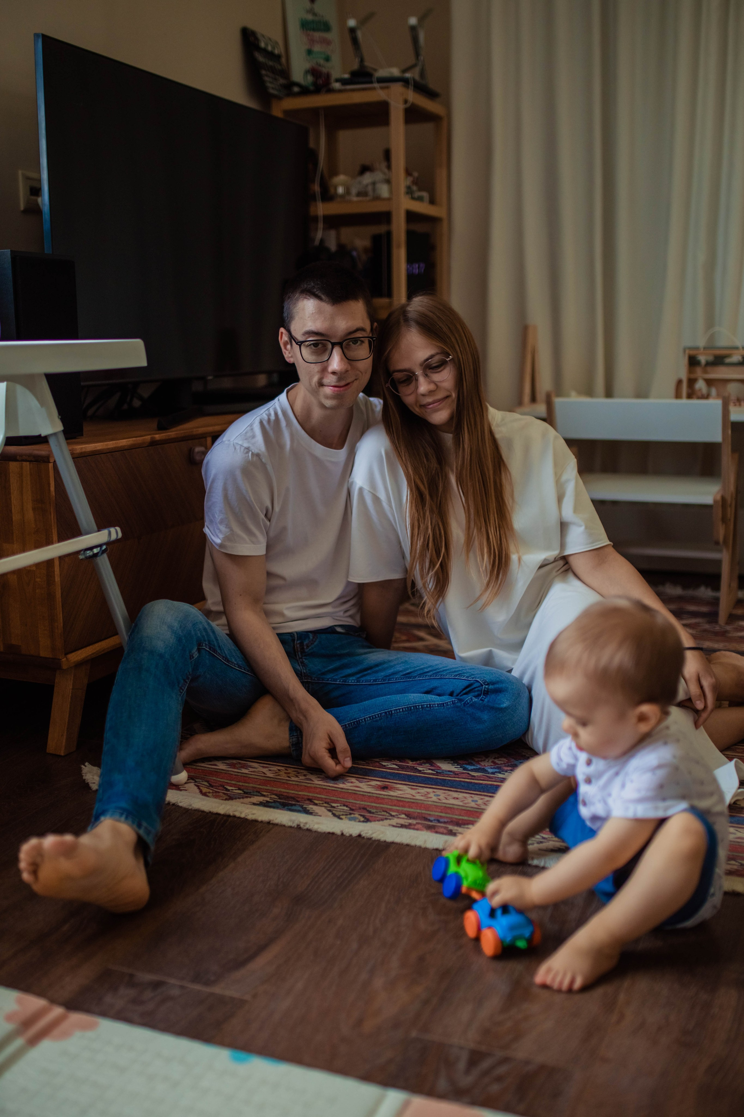 Илья, Марина и Дмитрий. Семейный фотограф Алина Демидова. Королев