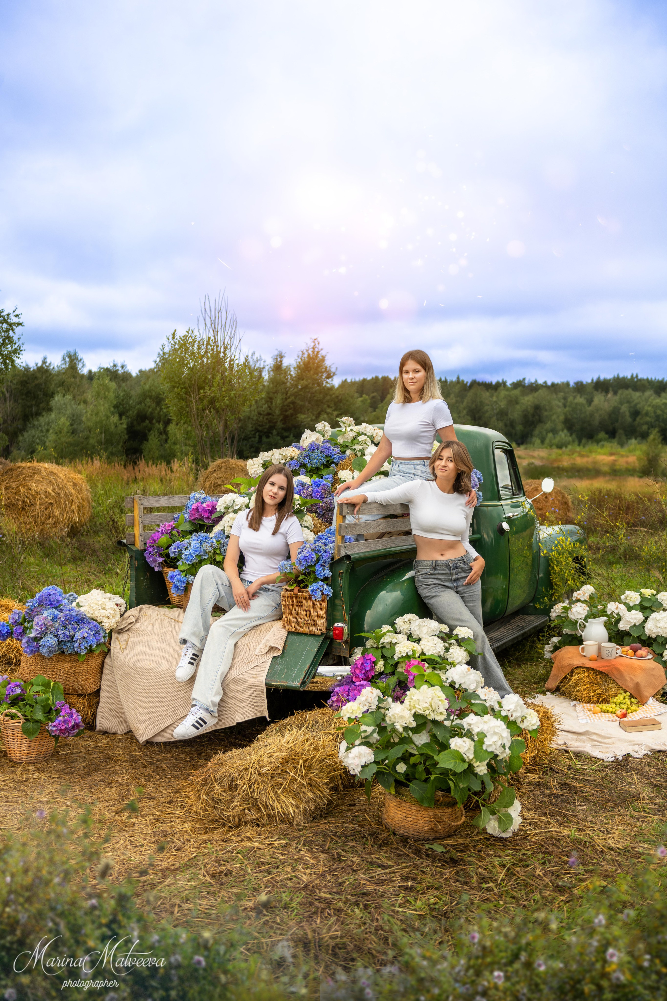 Девушки. Детский и семейный фотограф в Москве Марина Матвеева matveevafoto