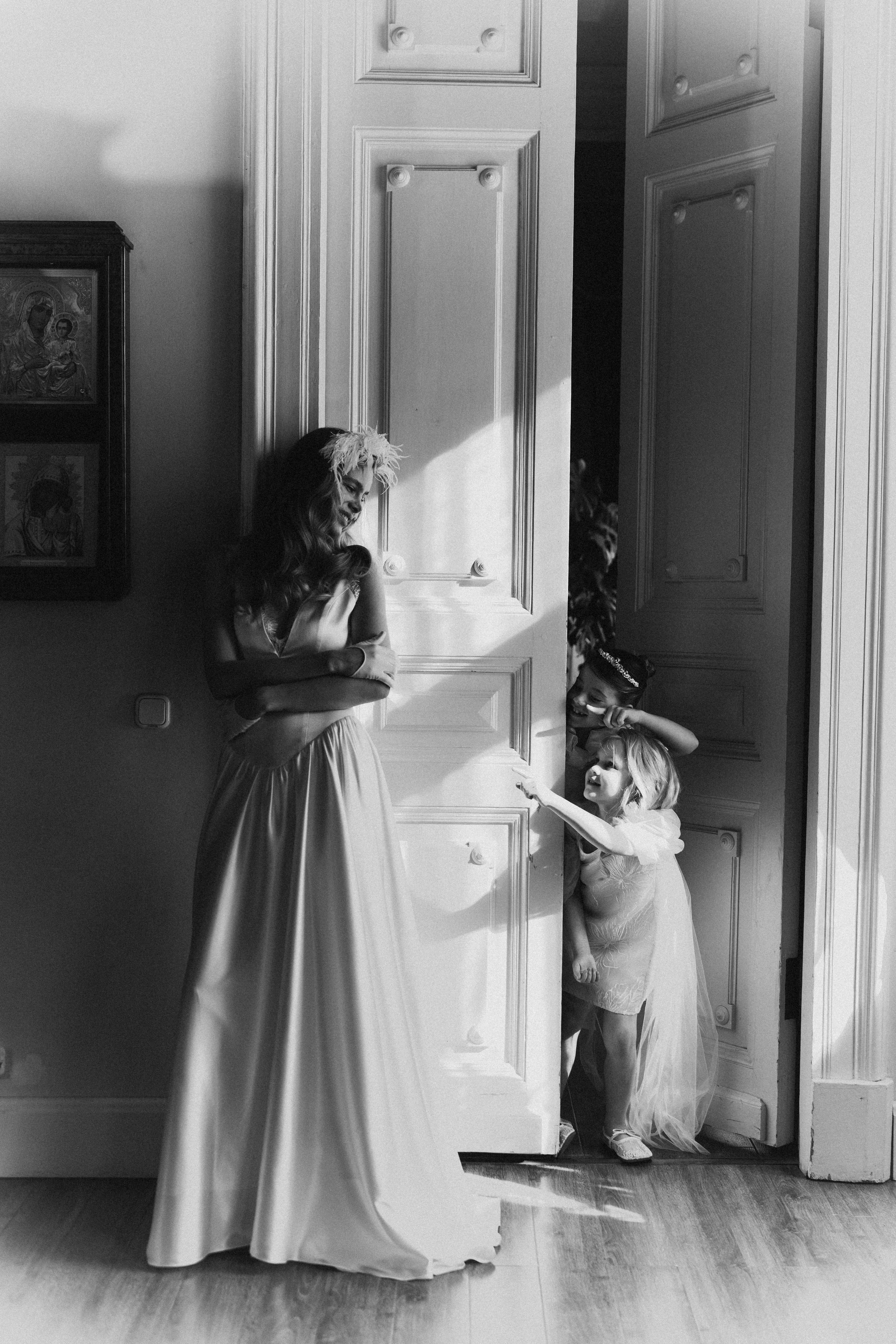 Оксана| утро с дочками. Фотограф Элина Муратова