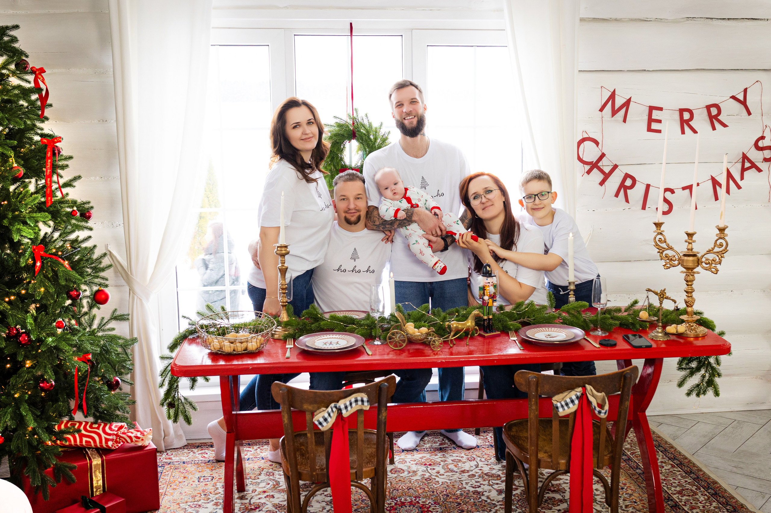 Дина, Миша и малышка. Фотограф ВИКА МЕДУЗА