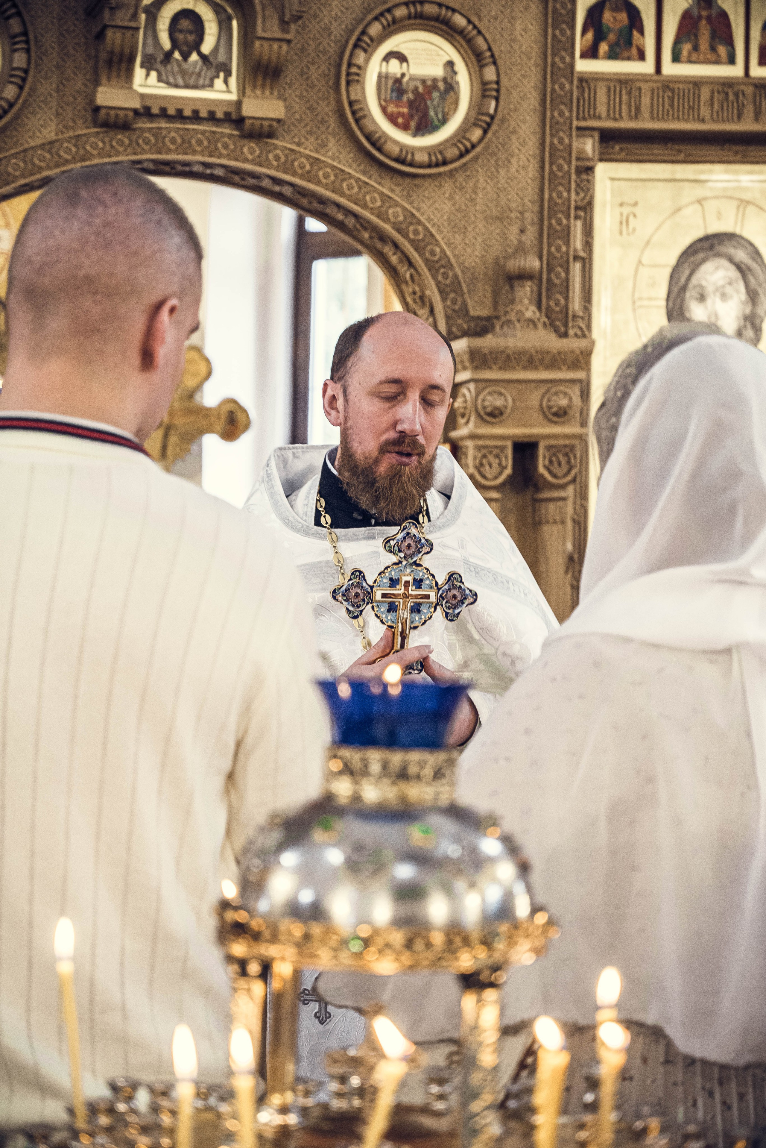 Крещение Мирона. Семейный и детский фотограф Москва