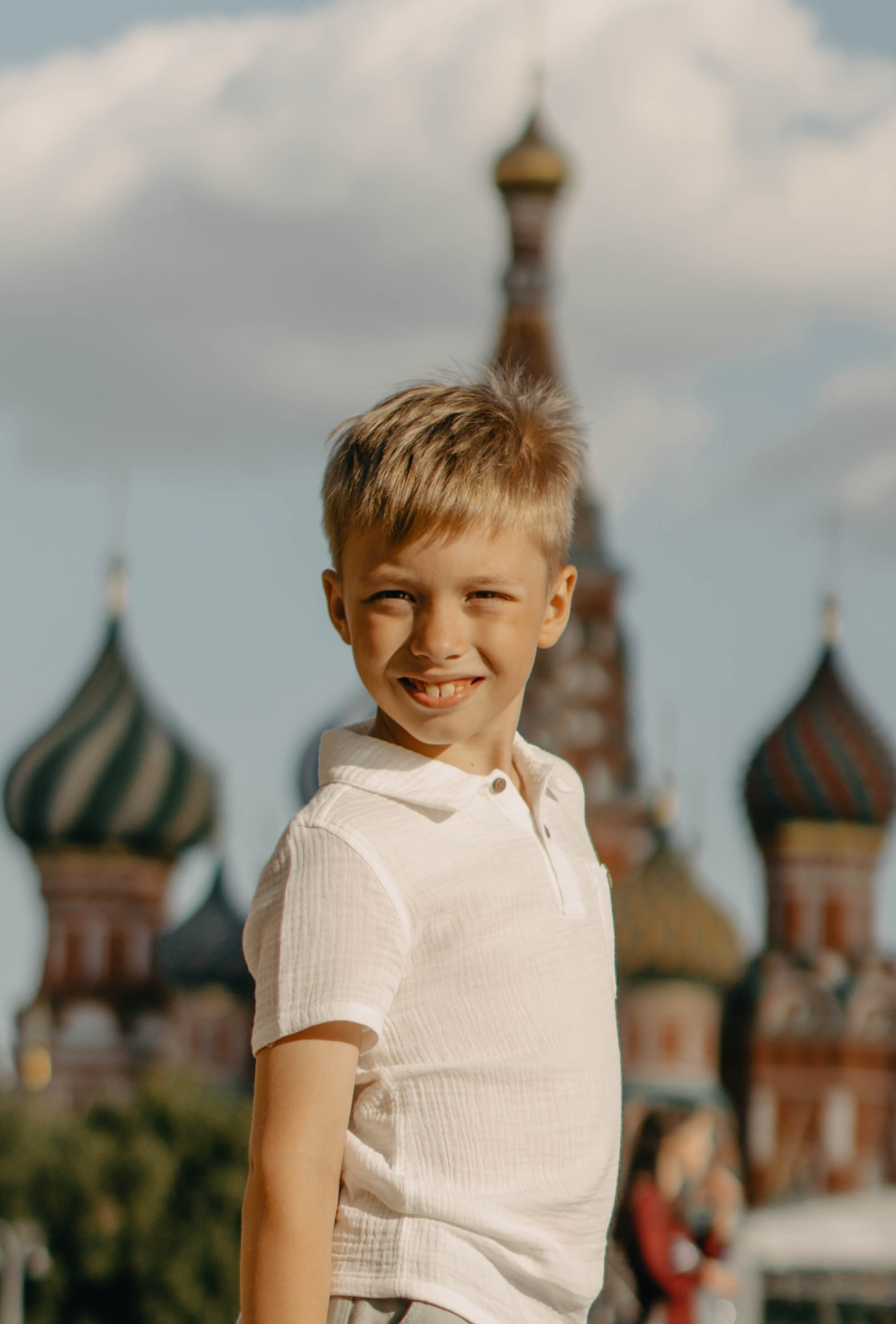 Семейная истороия. Красная площадь. Фотограф Москва Валерия Веденина