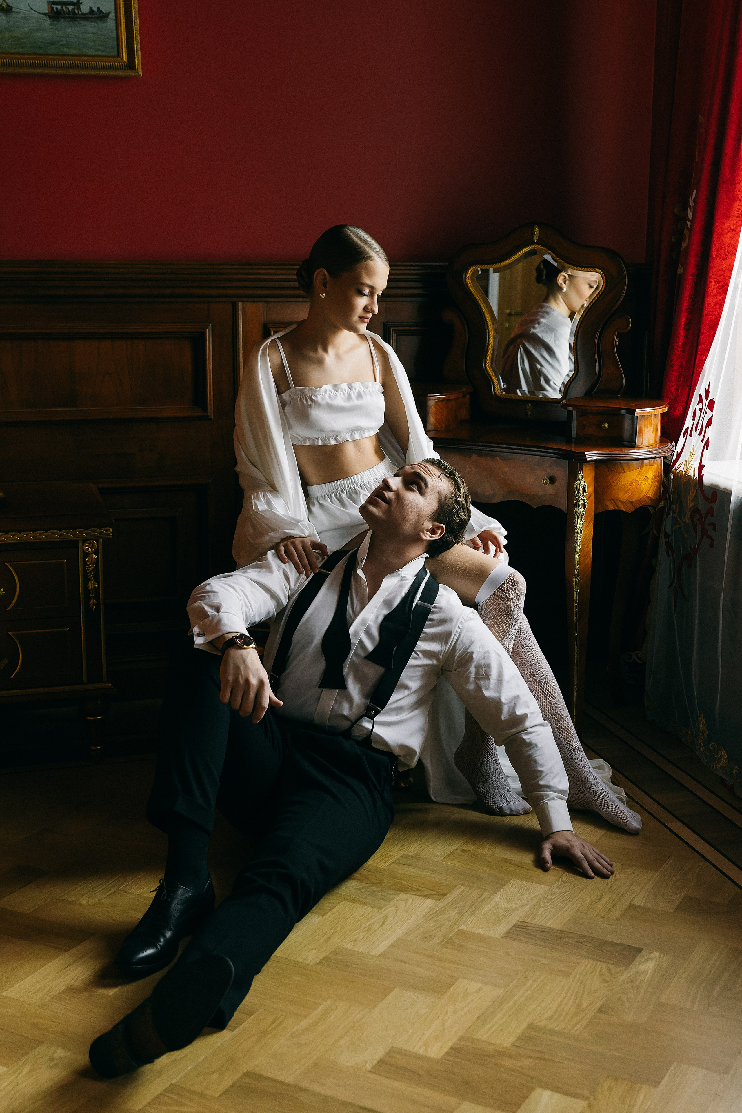 Свадебная фотосессия в отеле. Свадебный и портретный фотограф в Санкт-Петербурге Анна Демьянова