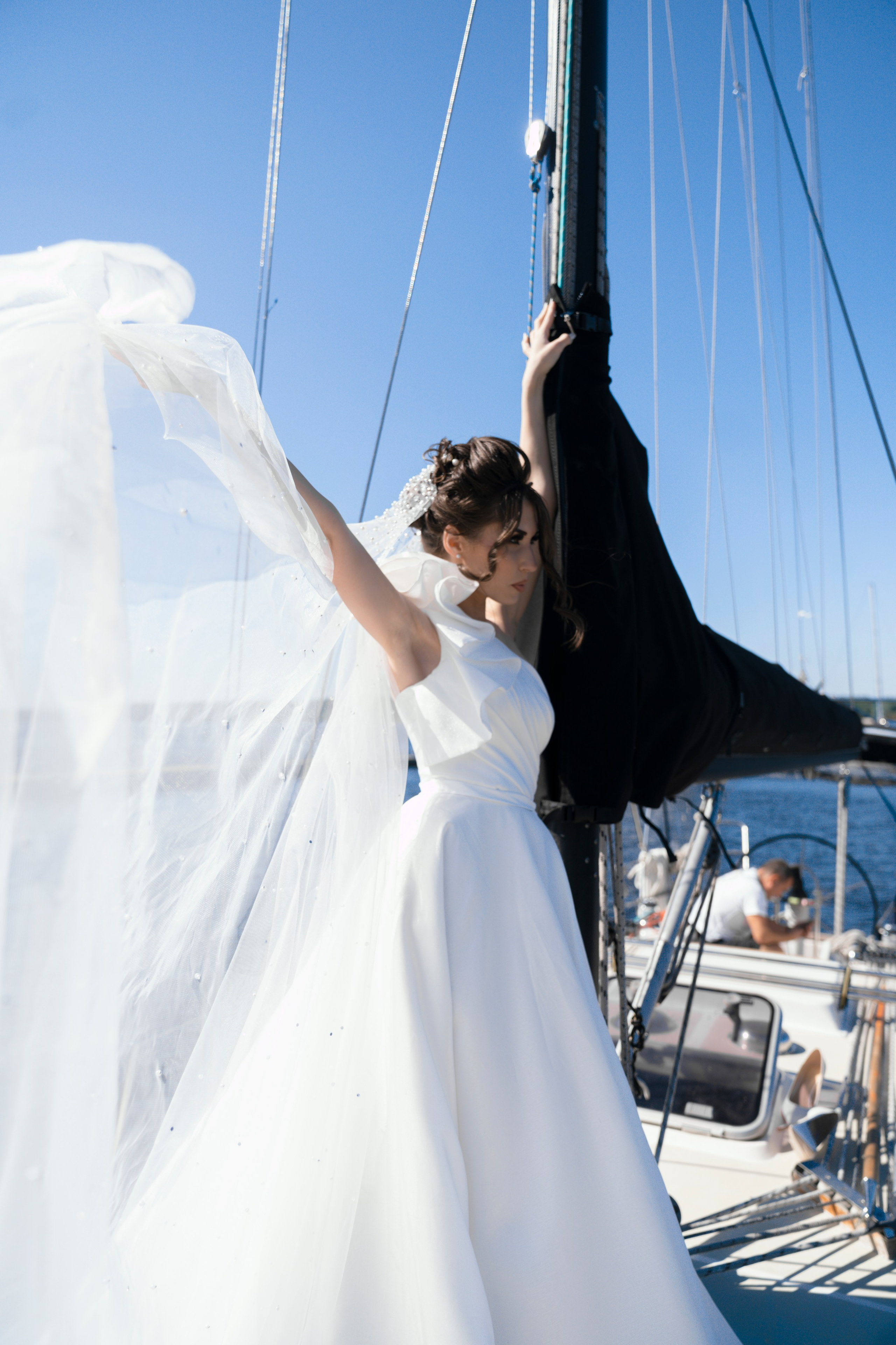 Яхт-клуб РОДИНА. Свадебный фотограф в Москве Кристина Чехова