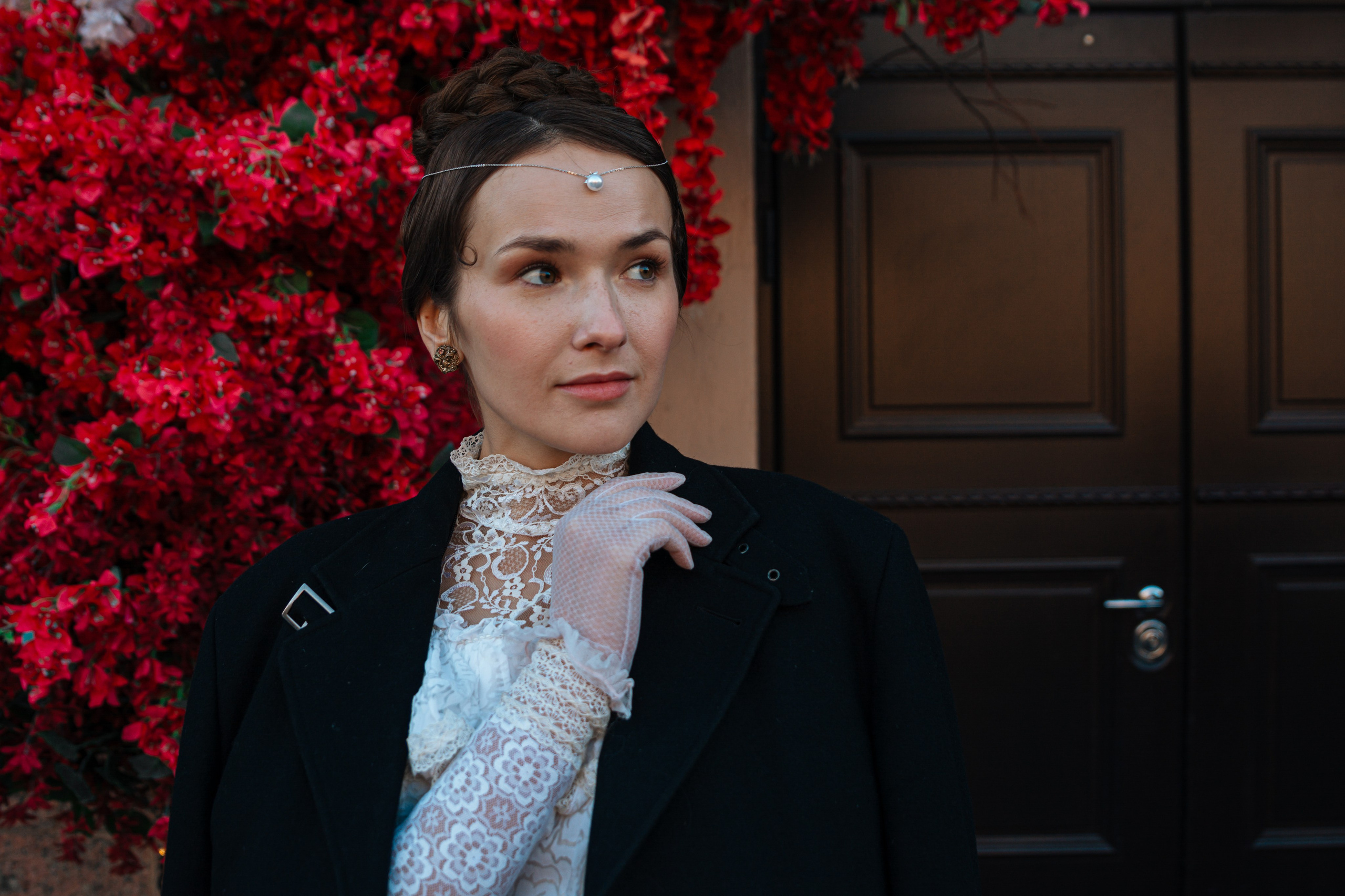 Пушкин в отеле «Оболенский». Съёмка ролика для конкурса. Портретный фотограф в Санкт-Петербурге Дмитриева Наталия