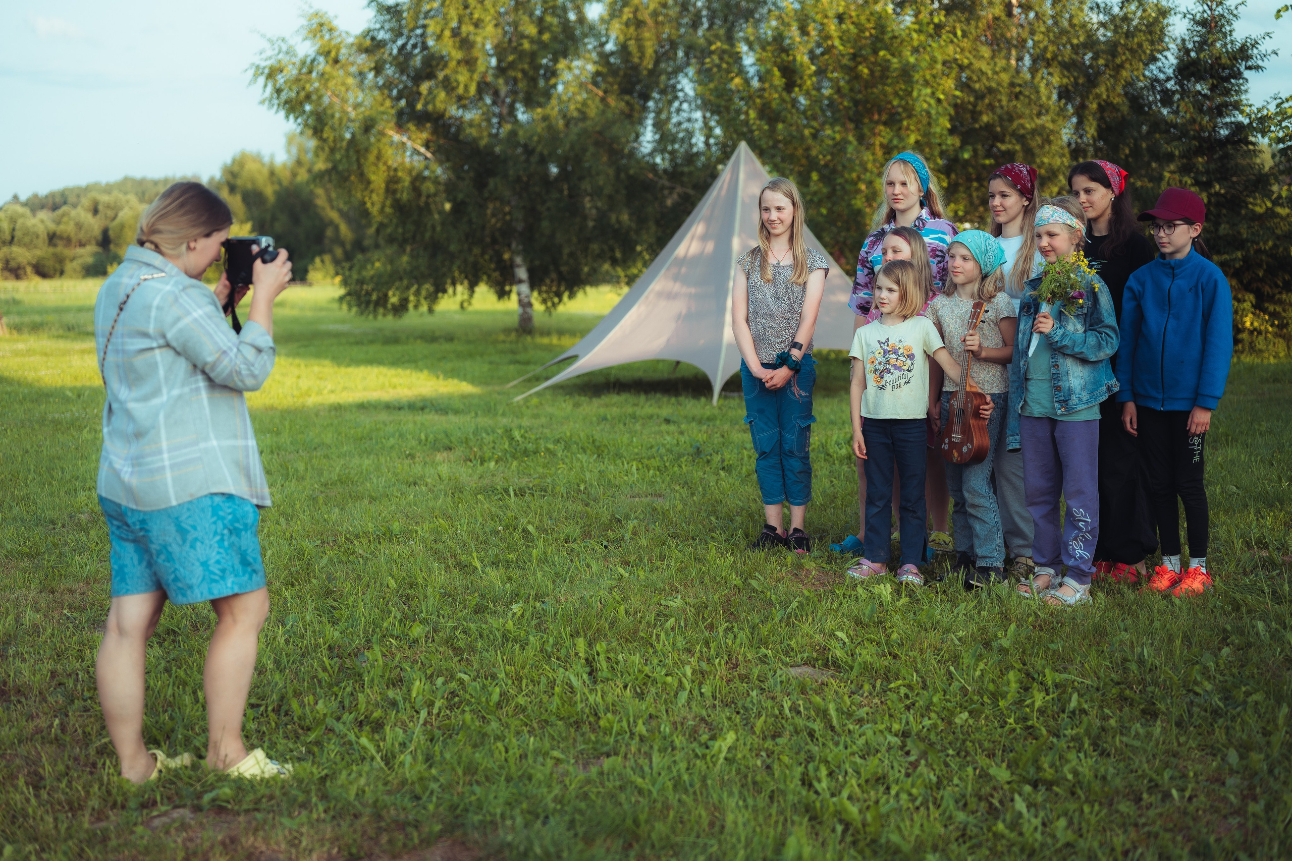 Детский лагерь — 1 смена 2025 год. Иван Кубик — фотограф и видеограф
