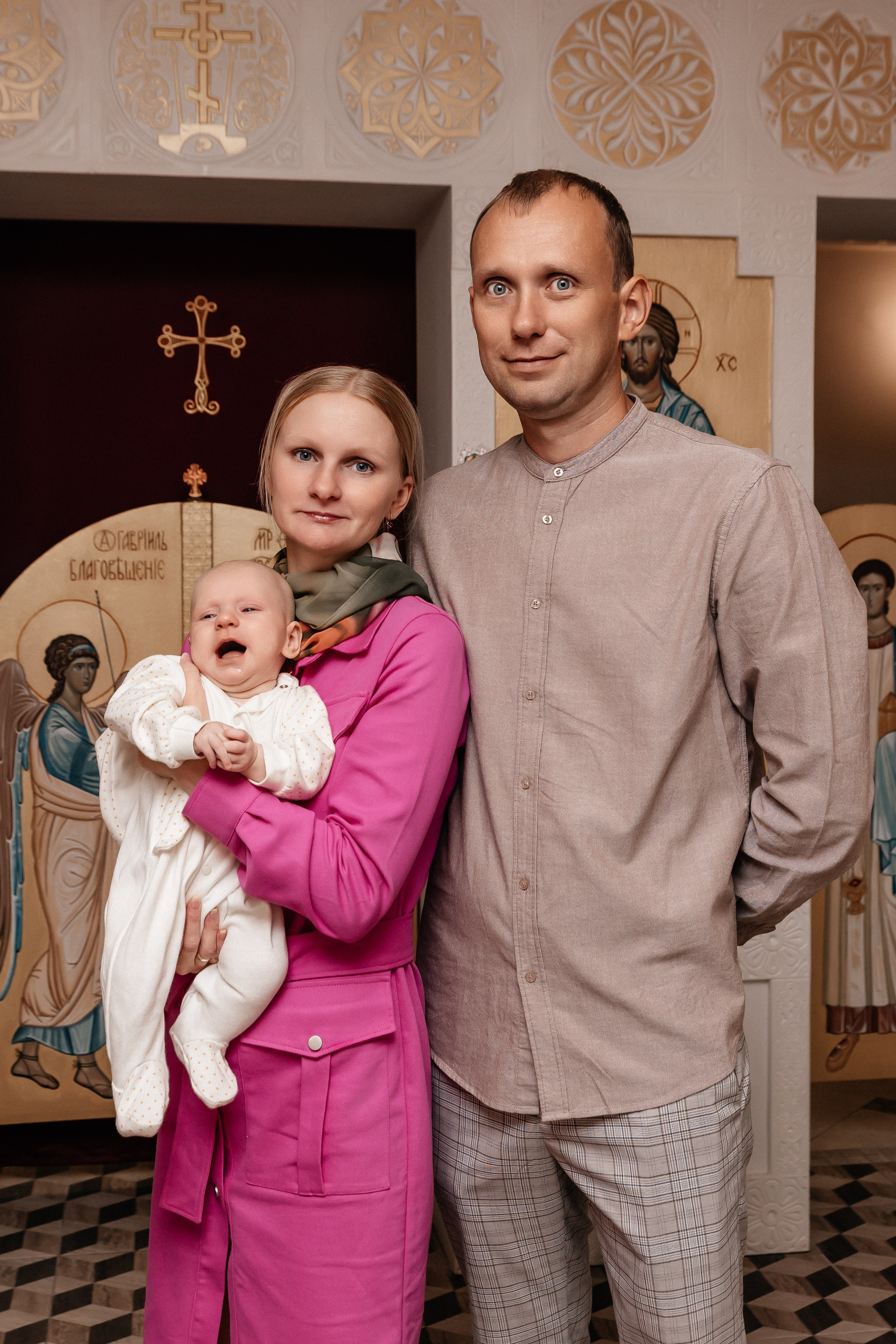 Крещение Варвары. Семейный фотограф Минск Усова Ольга