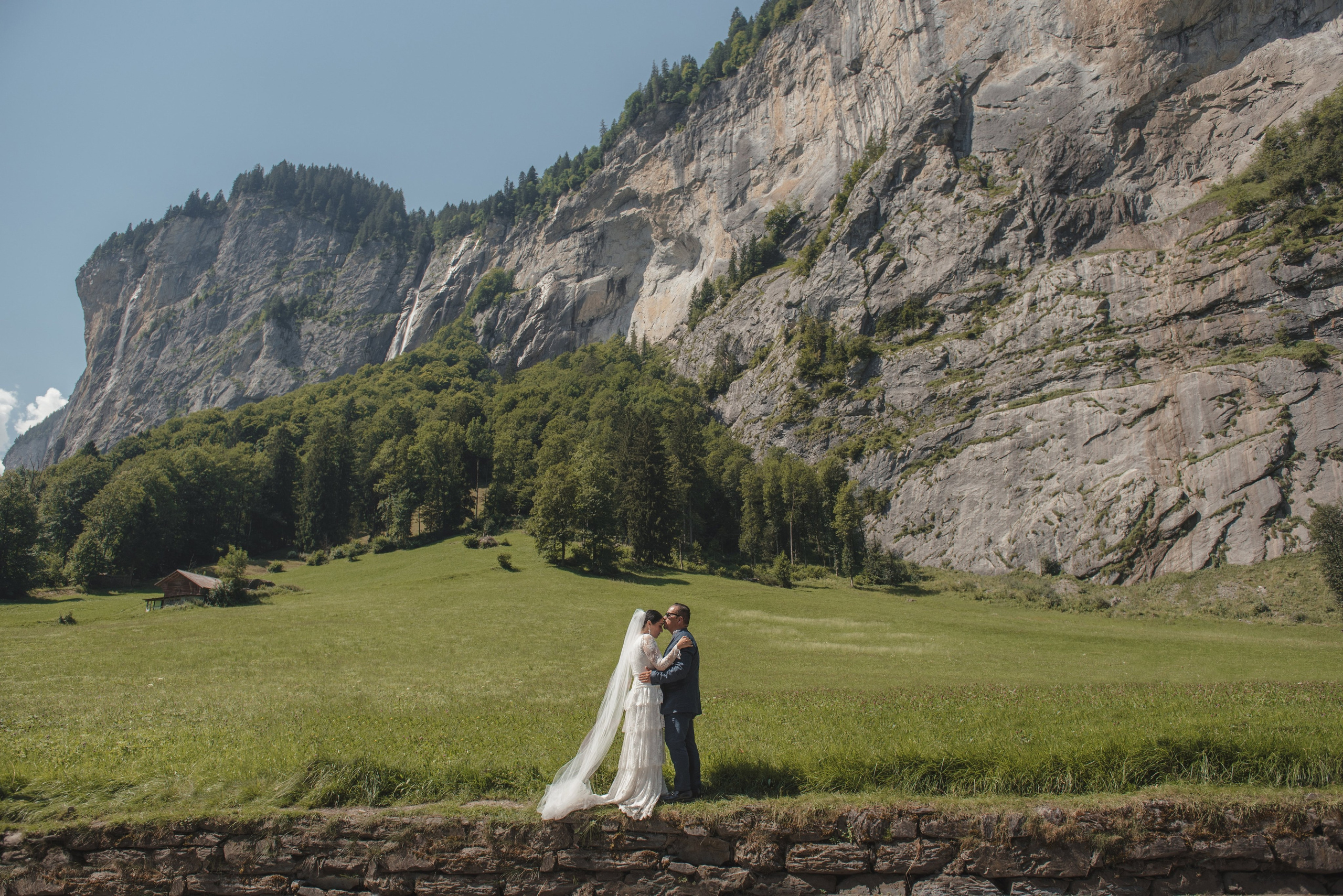 Berta & Orlando (Lauterbrunnen, Switzerland). Photographer in Interlaken area