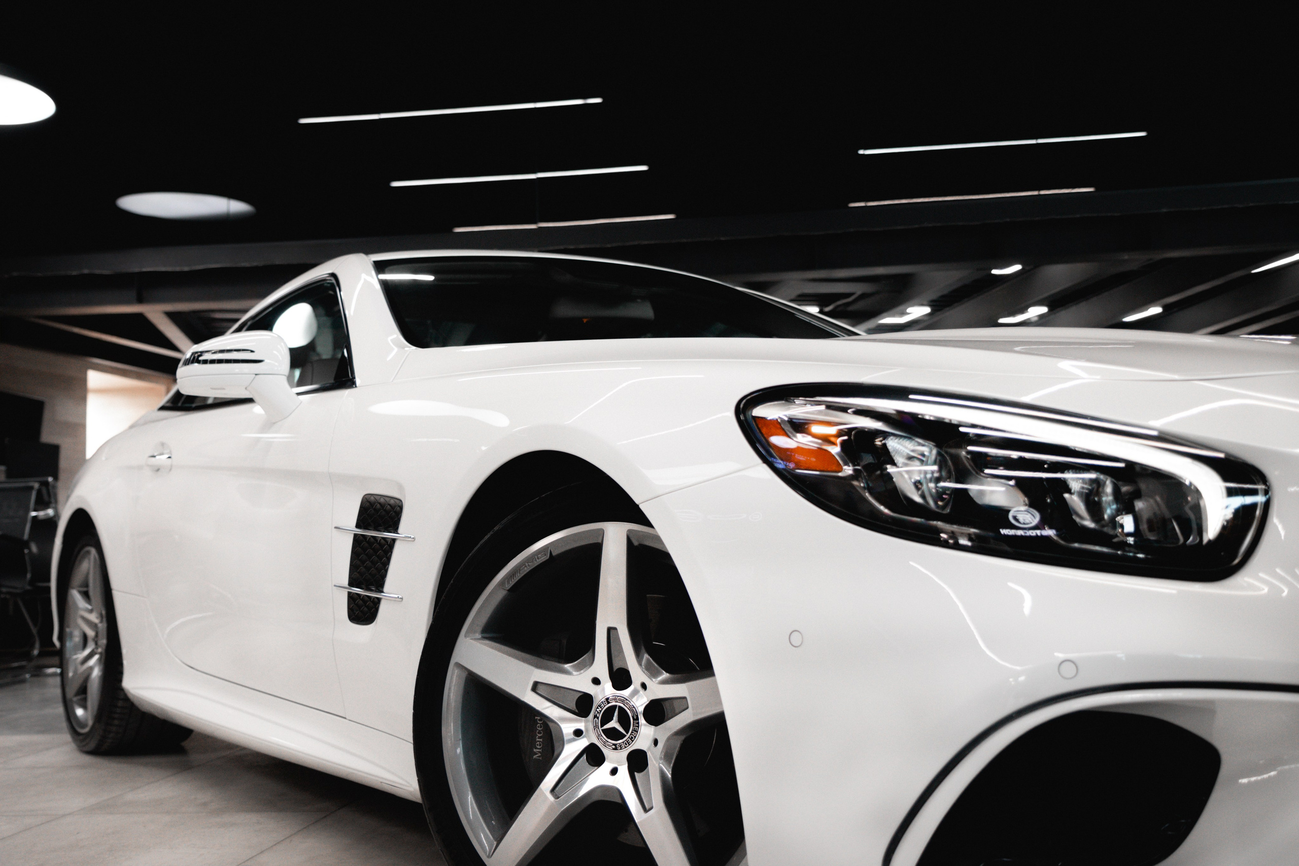 Mercedes SL550. Автомобильный фотограф и видеограф в Новосибирске|Александра Косухина