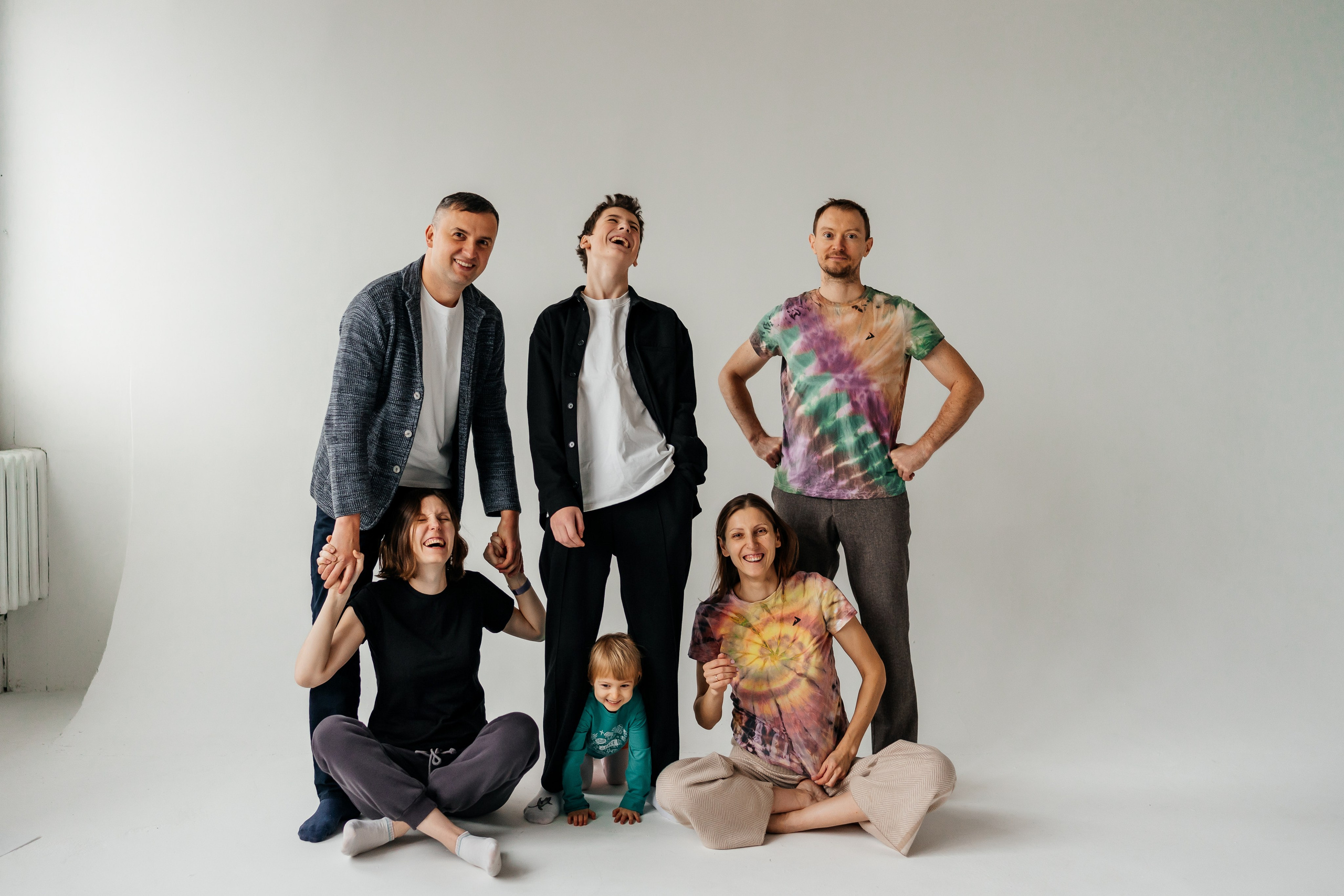 Elena, Anna, Egor, Konstantin, Alexey, Orlana. Семейный фотограф в Москве Ирина Жур