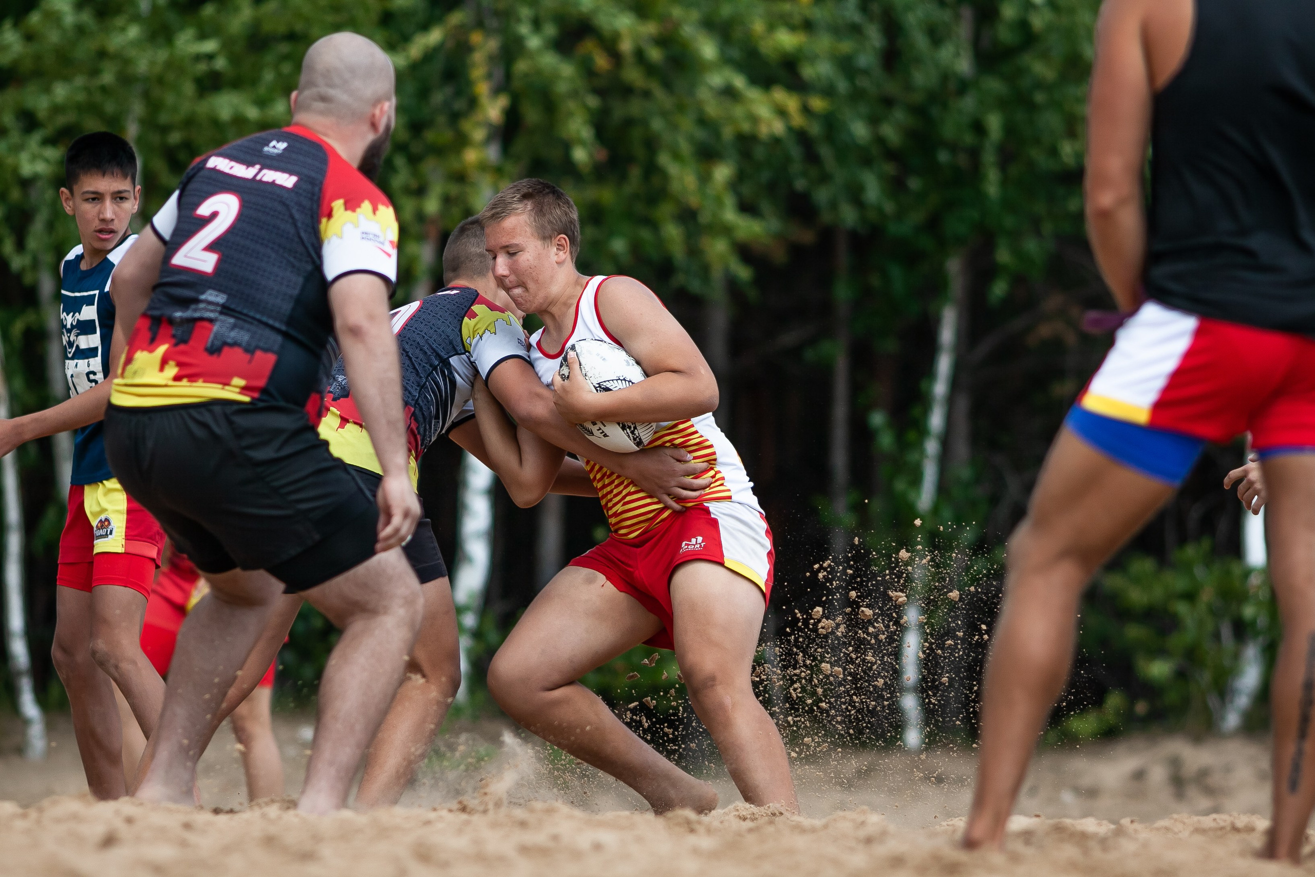 «Кубок «Молота» по пляжному Регби. Фотография