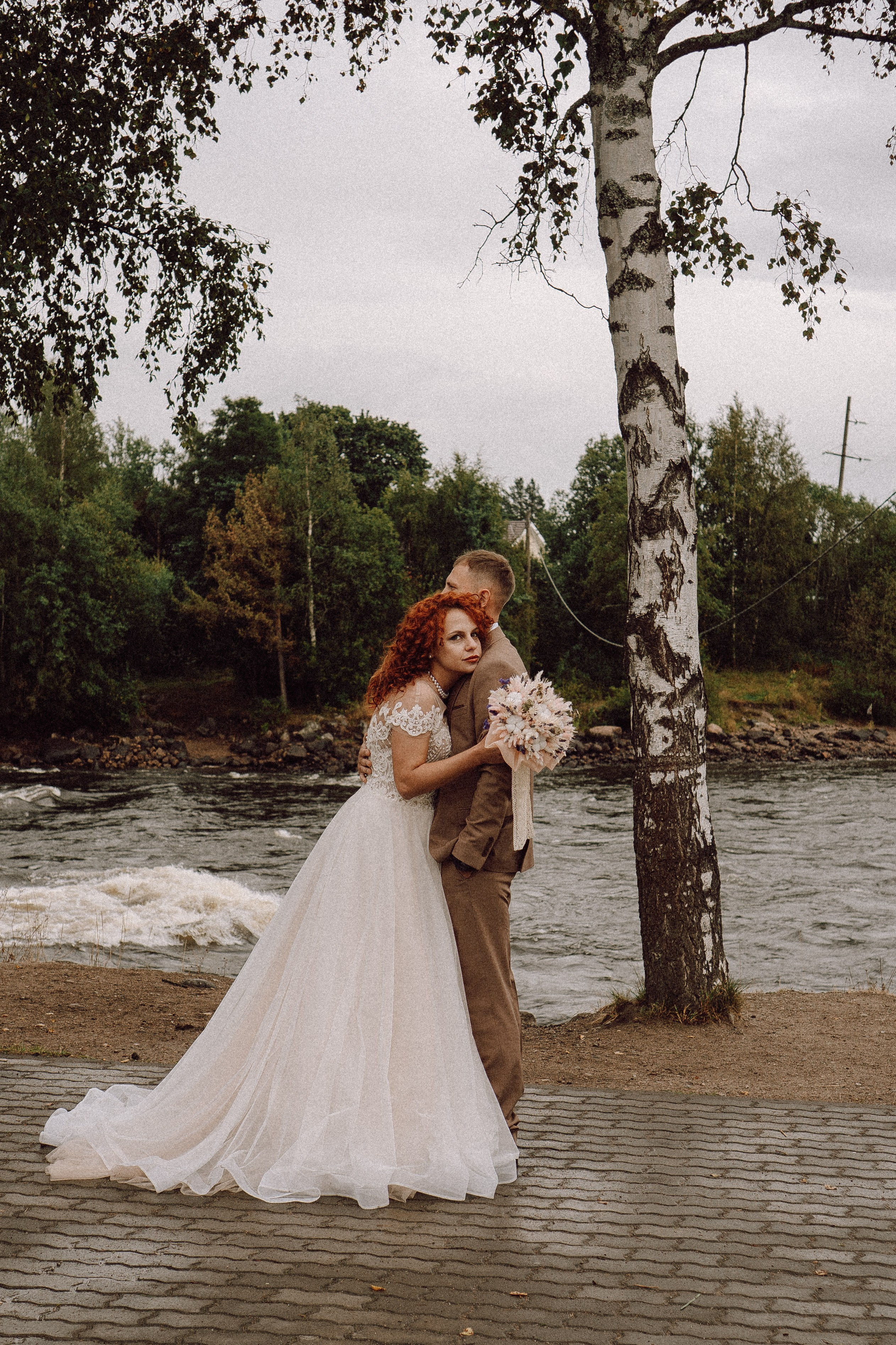 СВАДЕБНАЯ ФОТОСЕССИИЯ ПАРЫ В ГОРОДЕ ПРИОЗЕРСК В СОСНОВОМ ЛЕСУ И С ПИКАПОМ. Профессиональный фотограф, Санкт-Петербург — Виктория Богомолова