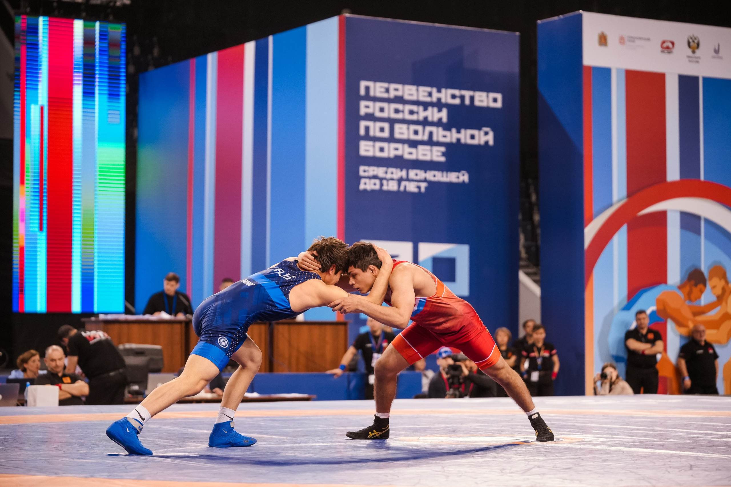 Первенство России по вольной борьбе среди юношей до 16 лет. Красноярск 2025. Фотограф Анна Герман. Красноярск