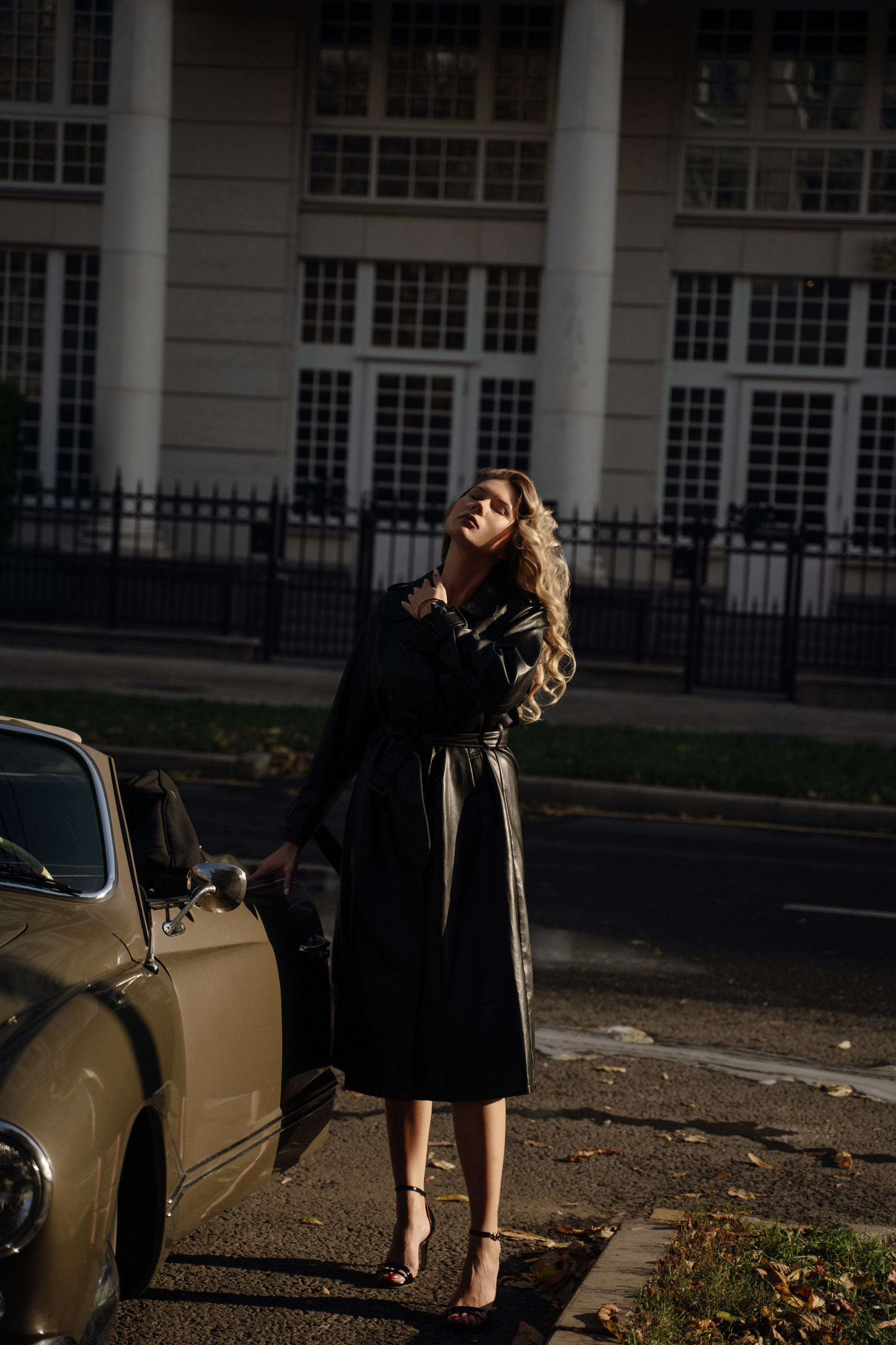 История с ретро кабриолетом. Портретный фотограф в Москве